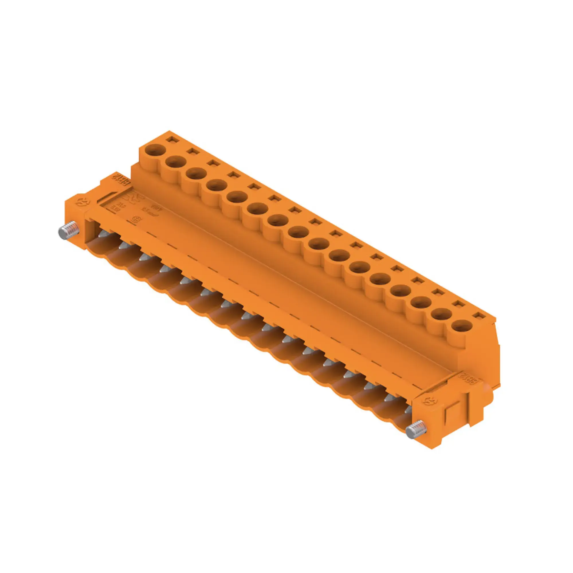 Weidmüller 1846350000 PCB connector (wire connection), 320 V, 21.5 A, Pitch in mm: 5.08, 3.31 mm², Number of poles: 16, Clamping yoke connection, Box (img_001)