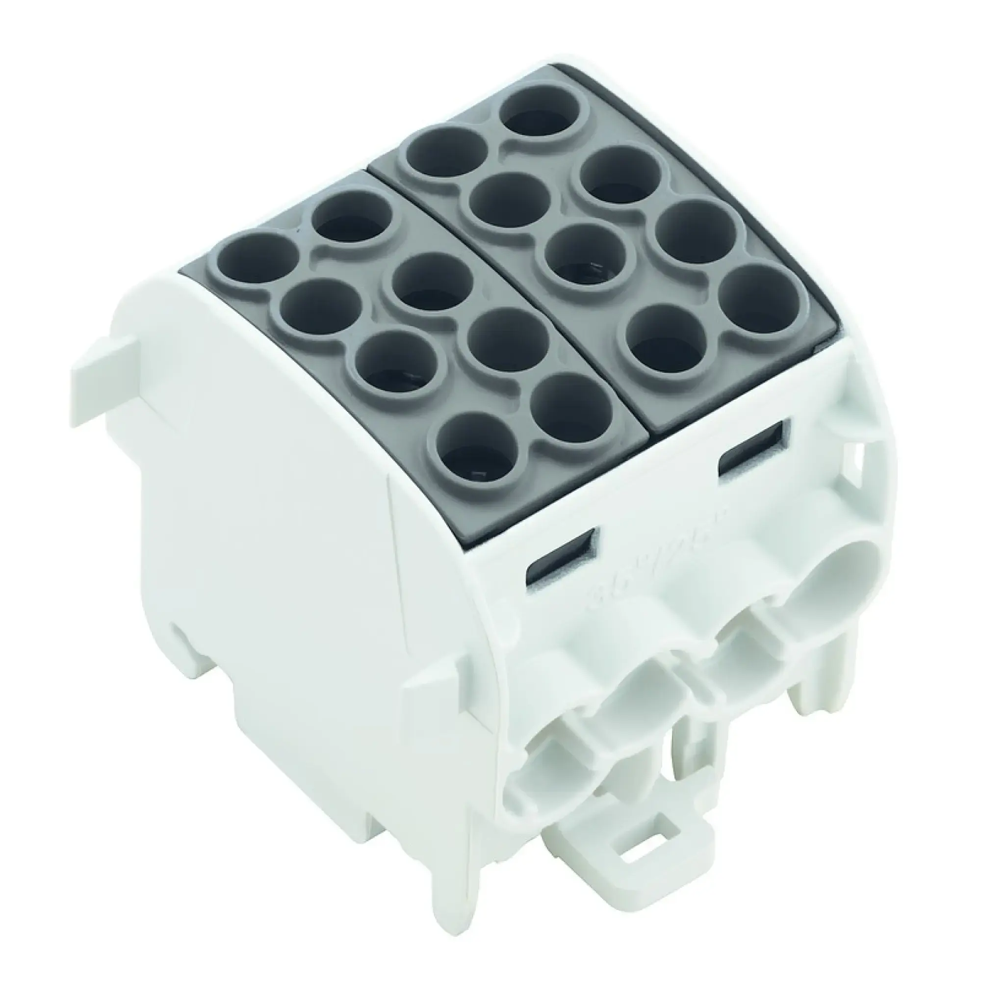 Weidmüller 1561690000 Potential distributor terminal, Screw connection, black, 35 mm², 202 A, 1000 V, Number of connections: 8, Number of levels: 1, TS 35, V-0, Wemid (img_001) Weidmüller 1561690000 Potential distributor terminal, Screw connection, black, 35 mm², 202 A, 1000 V, Number of connections: 8, Number of levels: 1, TS 35, V-0, Wemid (img_001)