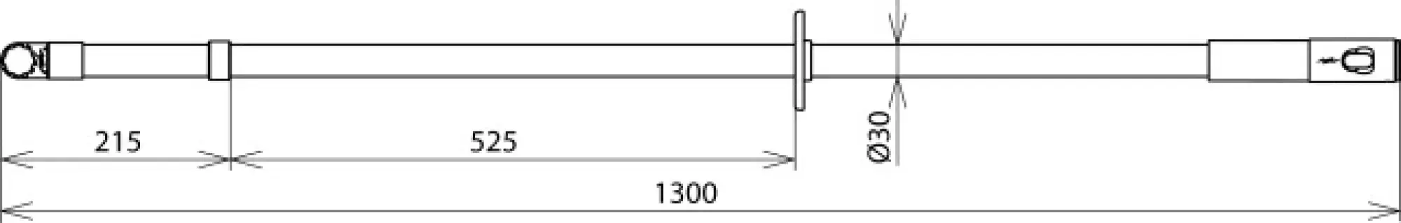 Dehn 785325 Insulating stick with handle and gear coupling f. damp cleaning kit MS -36kV (img_002)