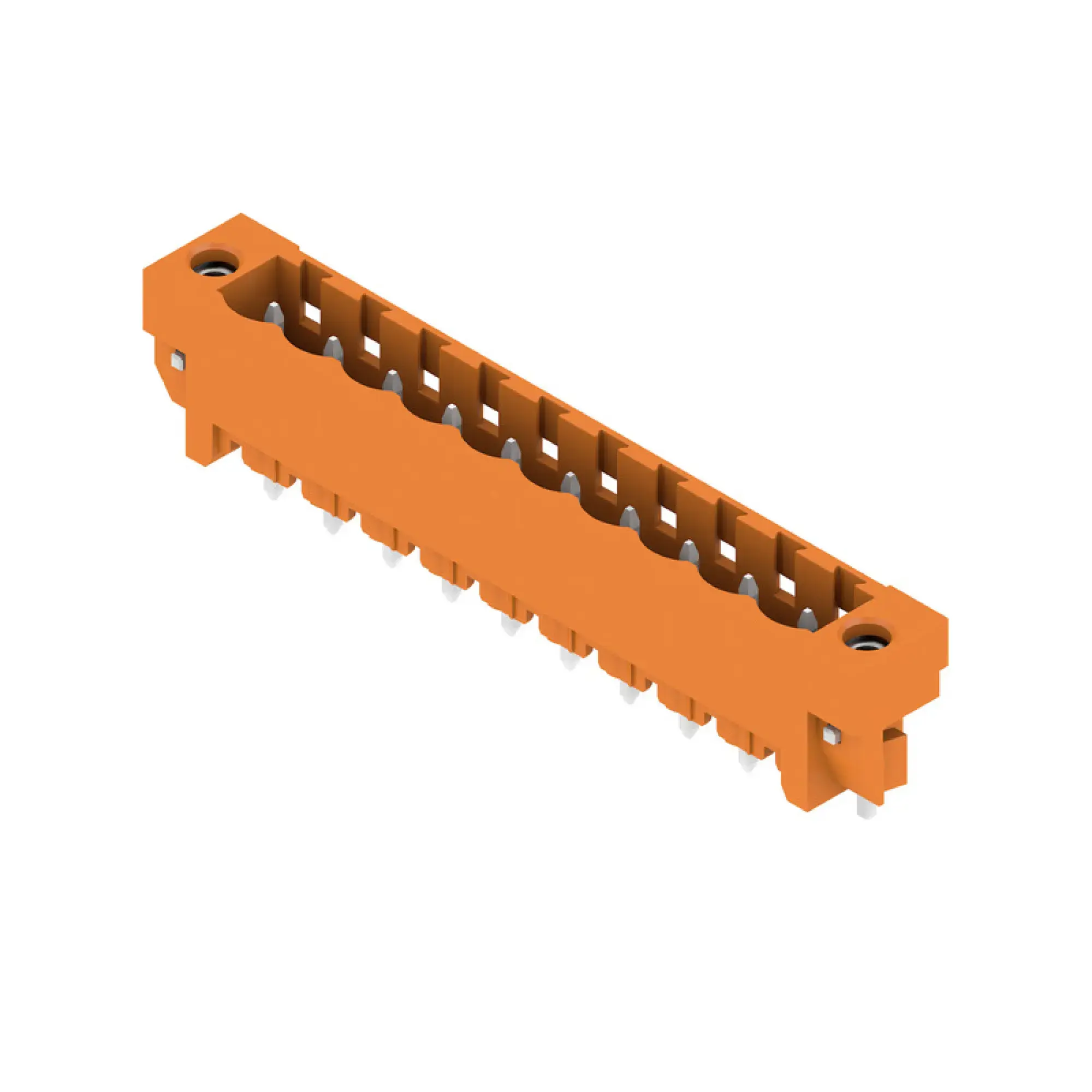 Weidmüller 1148150000 PCB connector (board connection), 320 V, 24 A, Pitch in mm: 5.08, Number of poles: 10, THT solder connection, Box (img_001)