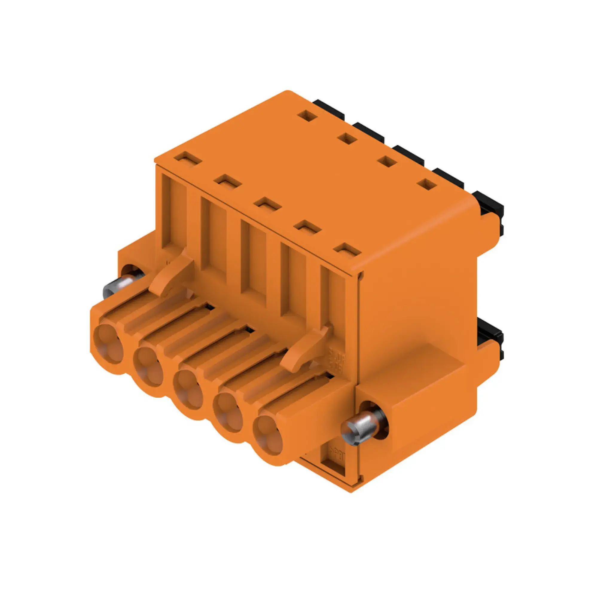 Weidmüller 1065080000 PCB connector (wire connection), 320 V, 20.8 A, Pitch in mm: 5.08, 3.31 mm², Number of poles: 5, PUSH IN with actuator, Box (img_001)