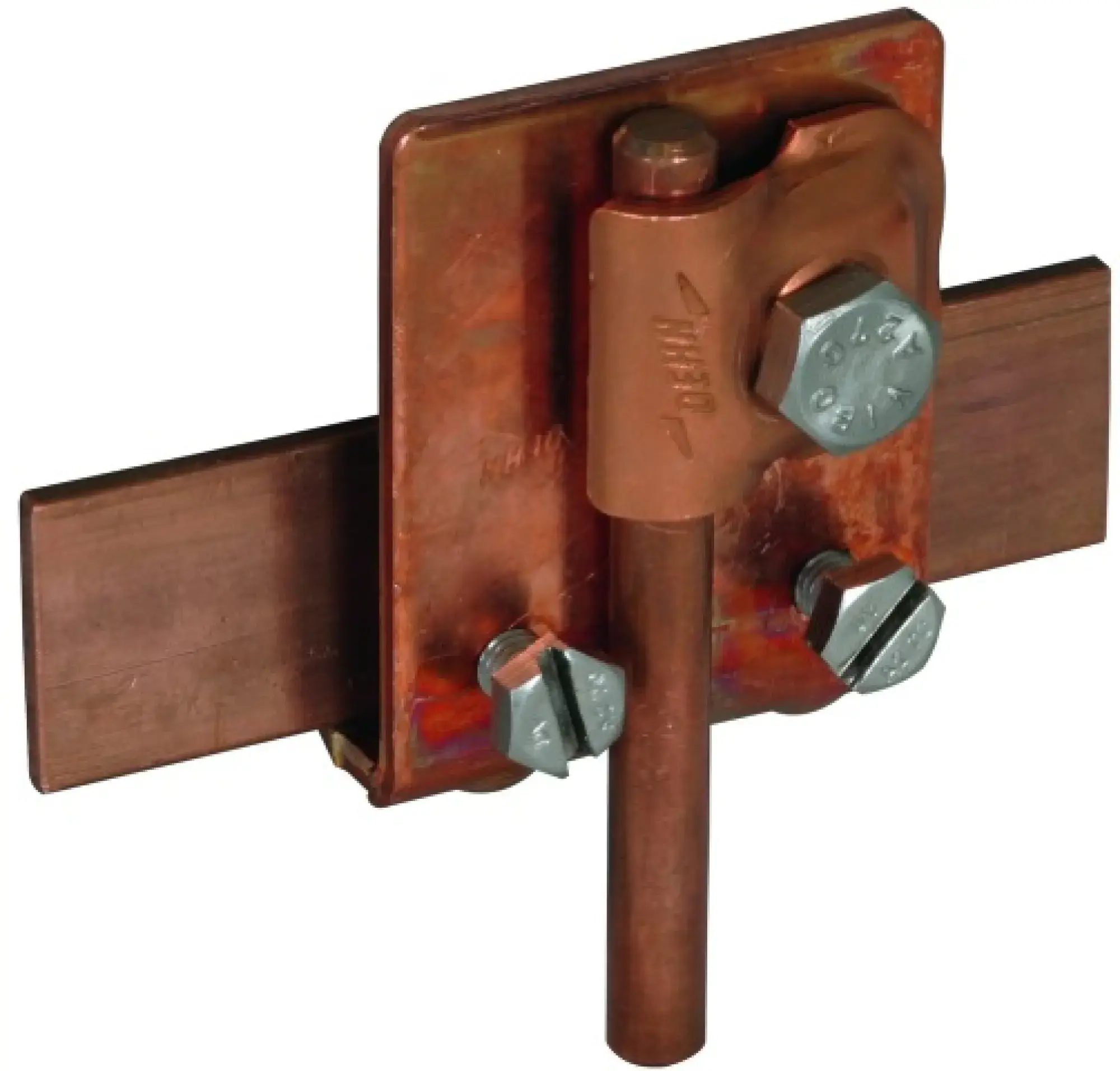 Dehn 365027 Saddle clamp Cu clamping range 0.7-10mm with clamping frame for Rd 6-10mm (img_001) Dehn 365027 Saddle clamp Cu clamping range 0.7-10mm with clamping frame for Rd 6-10mm (img_001)