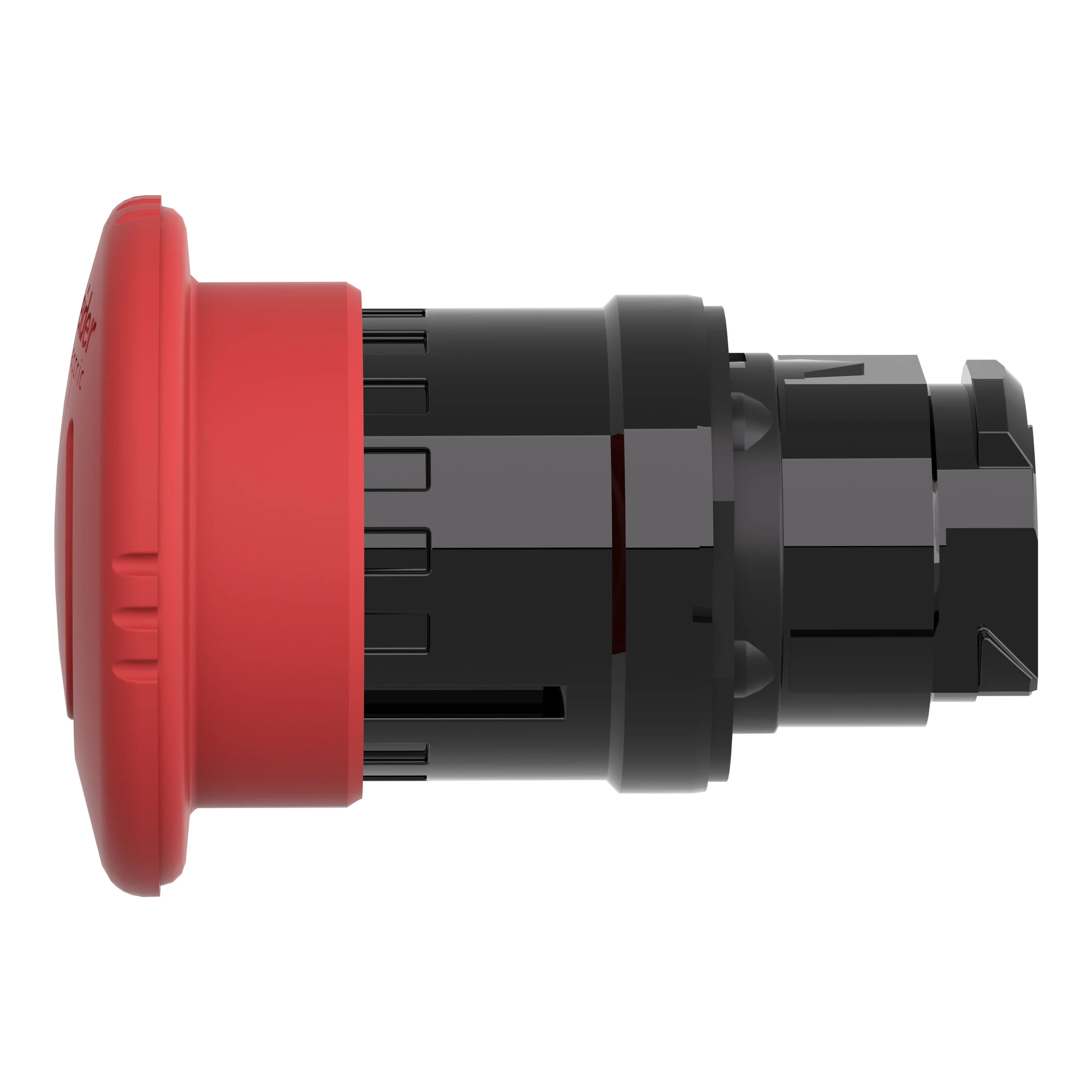 Schneider Electric ZB4BS8447 Emergency Stop/Pushbutton Switch, Front Element, Harmony XB4, Metal Black, 22mm, Red, Mushroom 40mm, Turn Release (img_006)