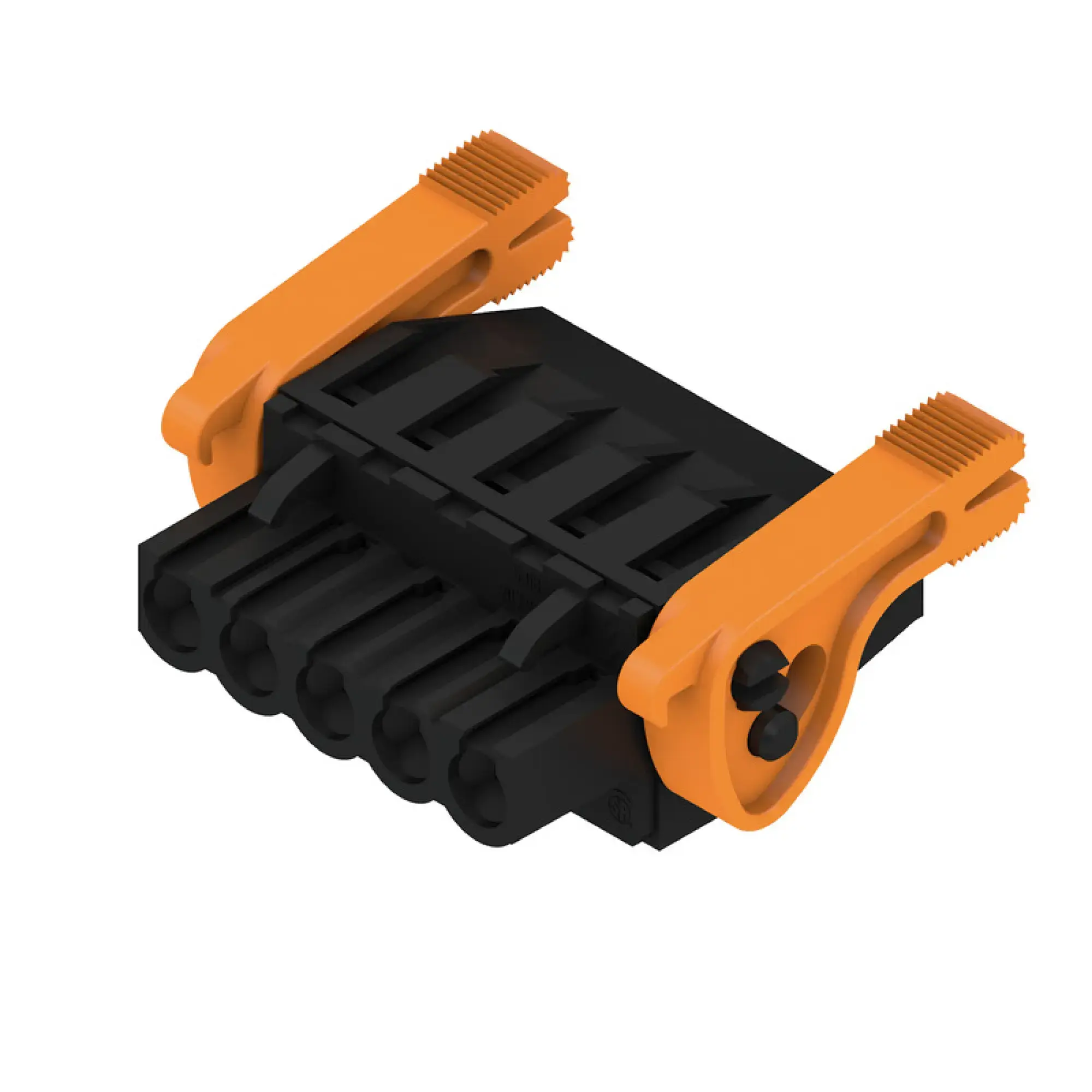 Weidmüller 1947790000 PCB connector (wire connection), 320 V, 23 A, Pitch in mm: 5.08, 4 mm², Number of poles: 5, Clamping yoke connection, Box (img_001)