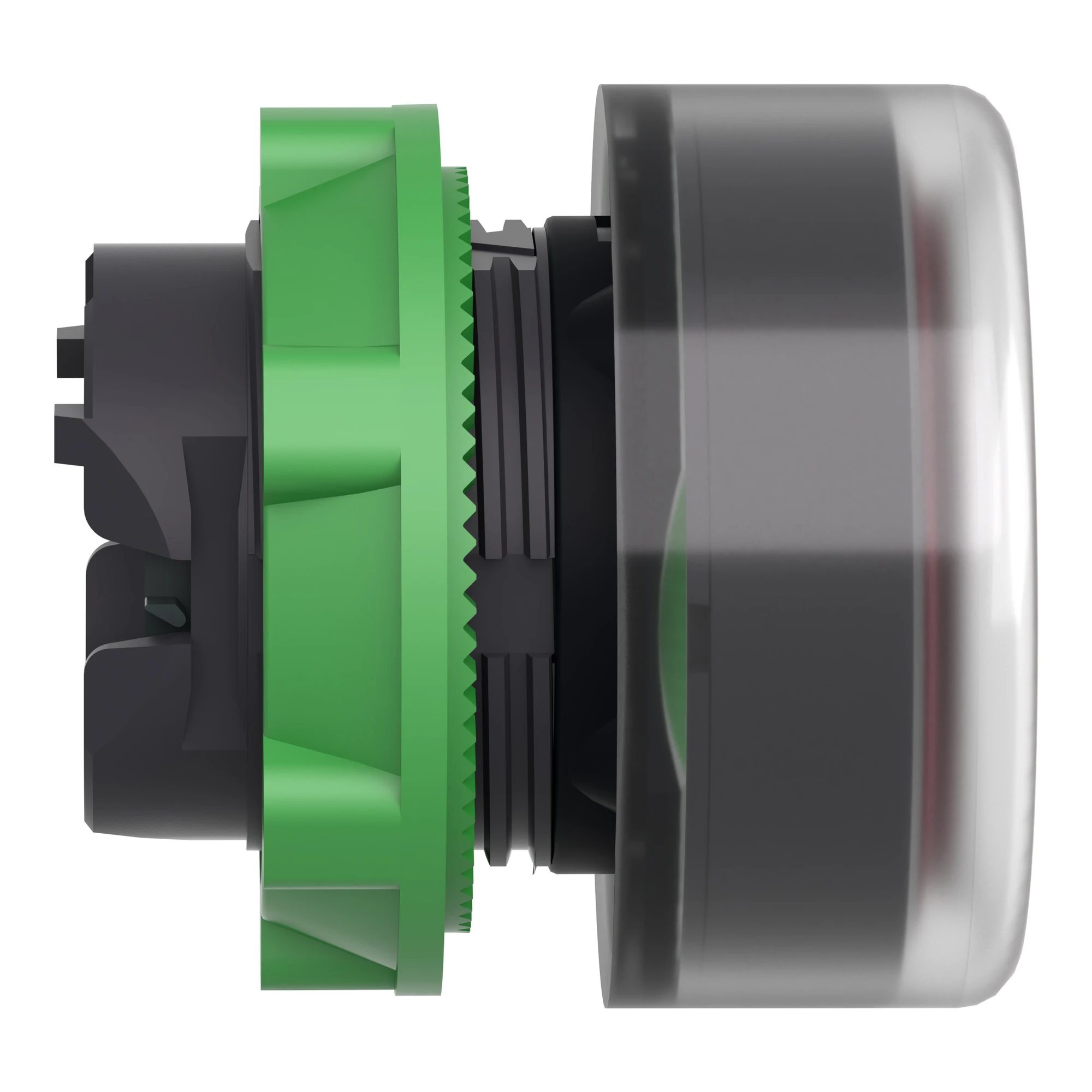 Schneider Electric ZB5AW543 Illuminated push-button, front element, Harmony XB5, plastic, 22mm, red, for universal LED, with protective cap (img_003)