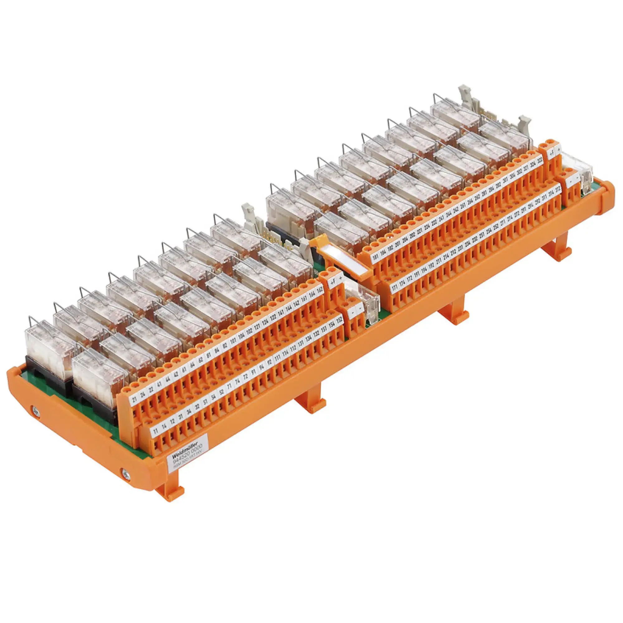 Weidmüller 9445200000 Interface module with relais, RCL, LP2N 5.08mm, Screw connection, Plug-in connector in acc. with IEC60603-13 / DIN41651, 20-pole plug, 24 V DC ± 10%, (img_001)