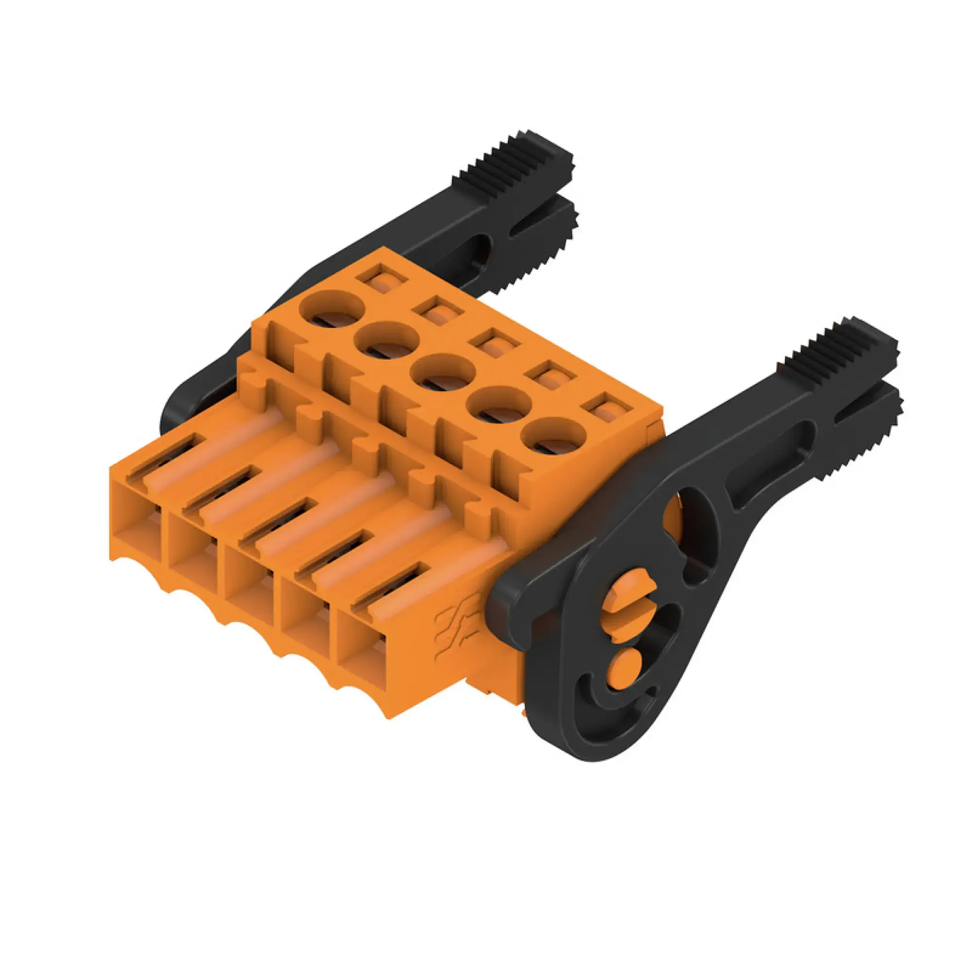 Weidmüller 1531020000 PCB connector (wire connection), 160 V, 17 A, Pitch in mm: 3.50, 1.5 mm², Number of poles: 5, Clamping yoke connection, Box (img_001)