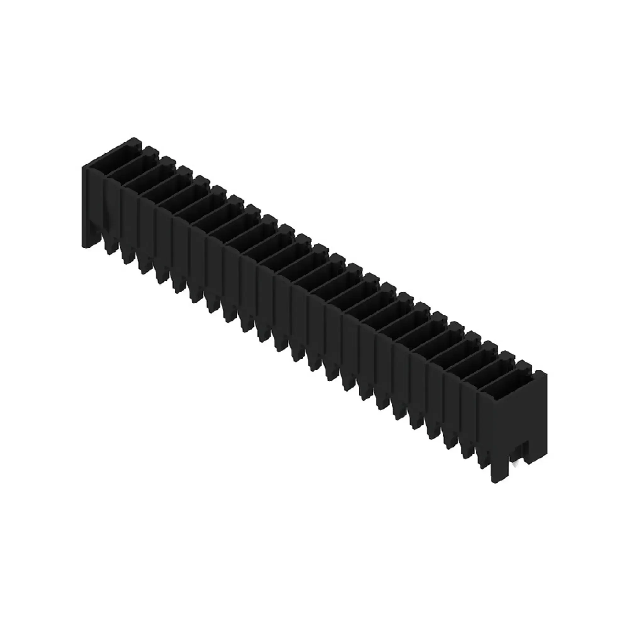 Weidmüller 1290520000 PCB connector (board connection), 160 V, 13.4 A, Pitch in mm: 3.50, Number of poles: 24, THT/THR solder connection, Box (img_001)