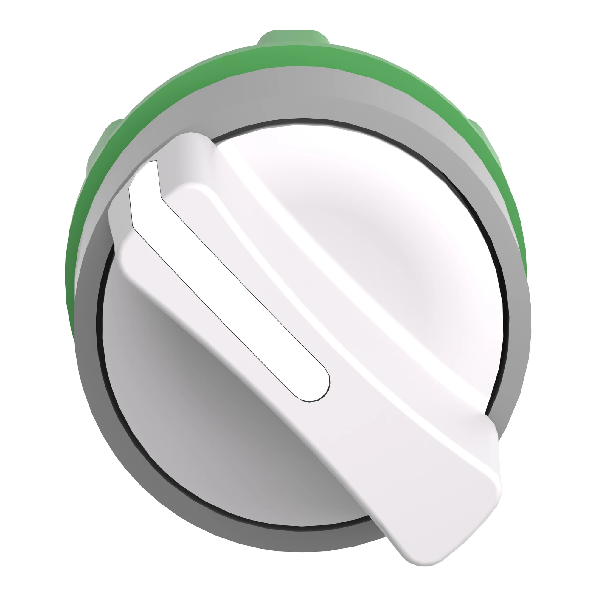 Schneider Electric ZB5AD401C0 Selector switch, front element, Harmony XB5, plastic, 22mm, light grey, white, 2 positions, momentary (img_004) Schneider Electric ZB5AD401C0 Selector switch, front element, Harmony XB5, plastic, 22mm, light grey, white, 2 positions, momentary (img_004)