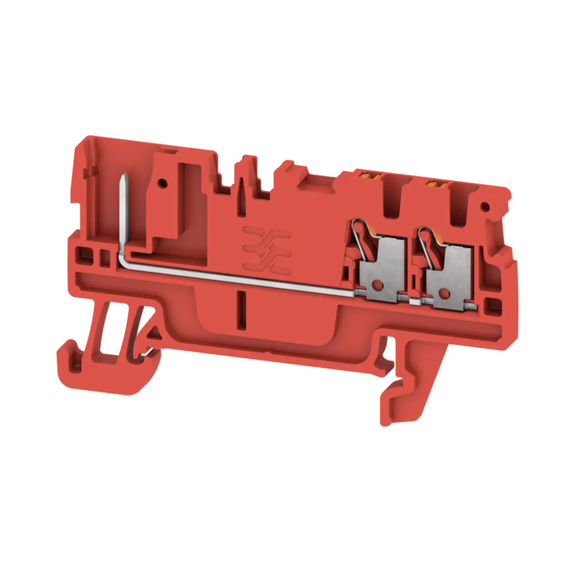 Weidmüller 2762010000 Pluggable terminal, PUSH IN, red, 2.5, 2.5 mm², 17.5 A, Number of connections: 3, Number of levels: 1, TS 35, V-0, Wemid (img_001) Weidmüller 2762010000 Pluggable terminal, PUSH IN, red, 2.5, 2.5 mm², 17.5 A, Number of connections: 3, Number of levels: 1, TS 35, V-0, Wemid (img_001)