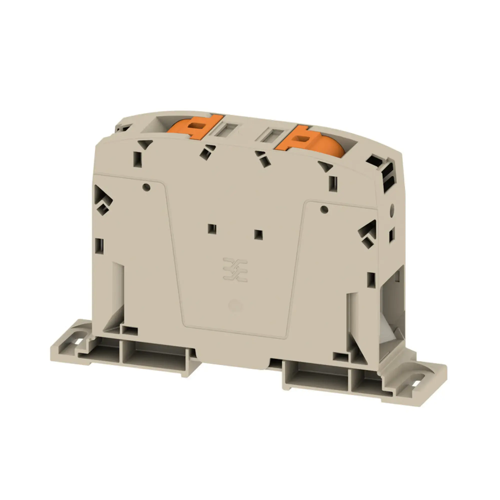 Weidmüller 2728770000 Feed-through terminal block, PUSH IN, dark beige, 150 mm², 309 A, 1000 V, Number of connections: 2 (img_001) Weidmüller 2728770000 Feed-through terminal block, PUSH IN, dark beige, 150 mm², 309 A, 1000 V, Number of connections: 2 (img_001)