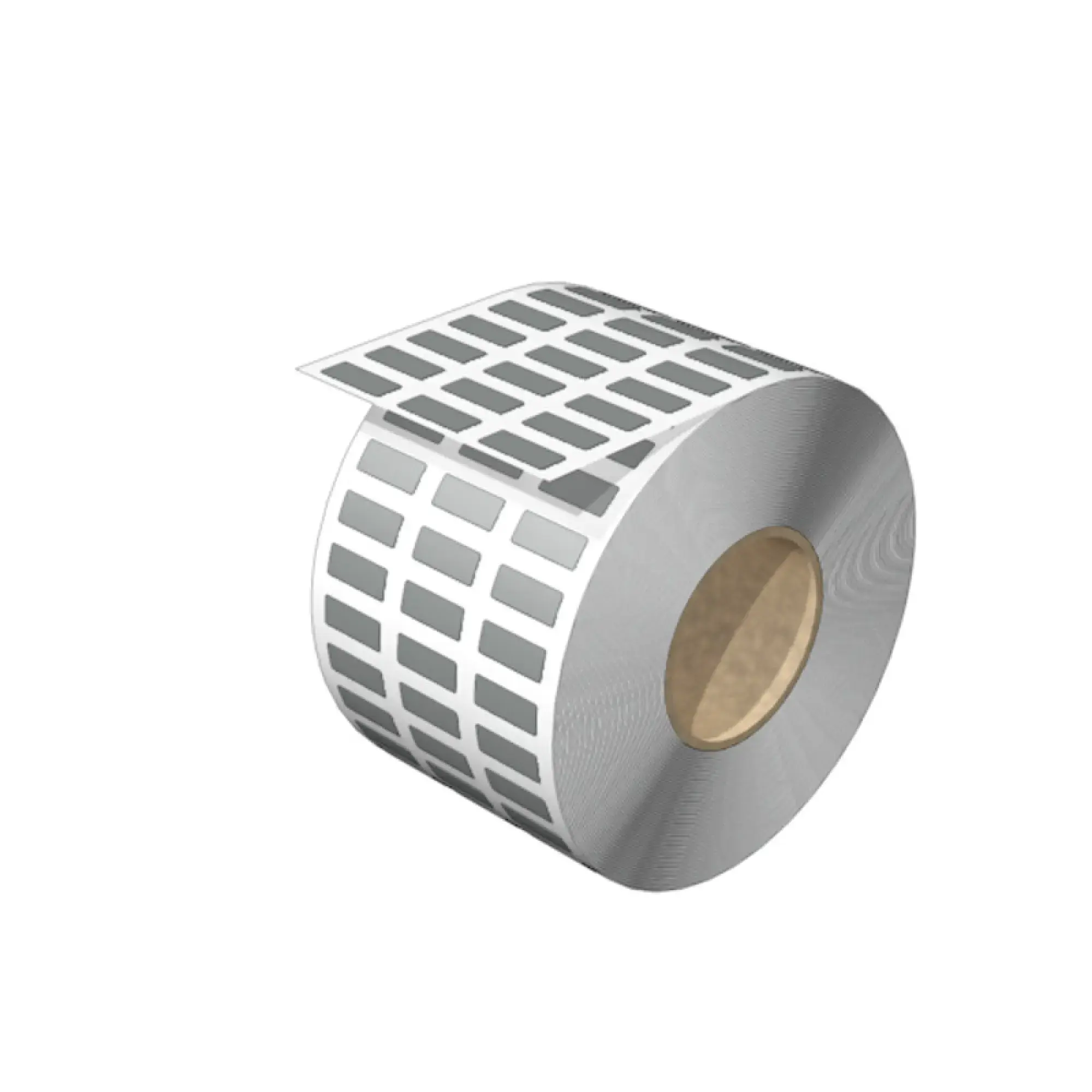 Weidmüller 2619960000 Device marking, Width: 15 mm, Polyester, grey, Operating temperature range: -40...120 °C (img_001)