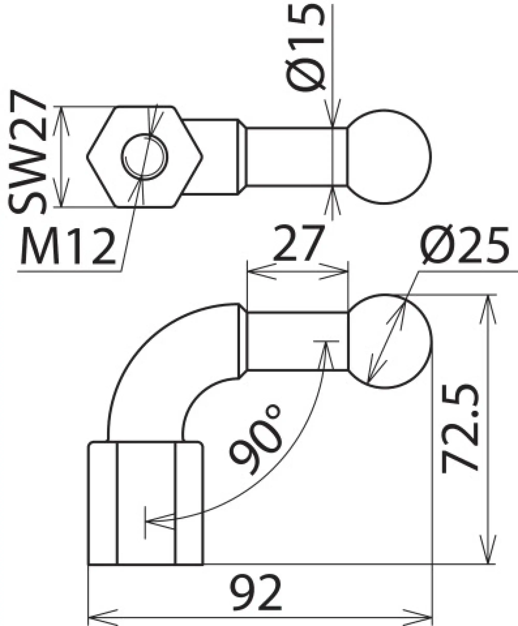 Dehn 757200 Fixed ball point D=25mm, angled (90°) with M12 female thread (img_002)