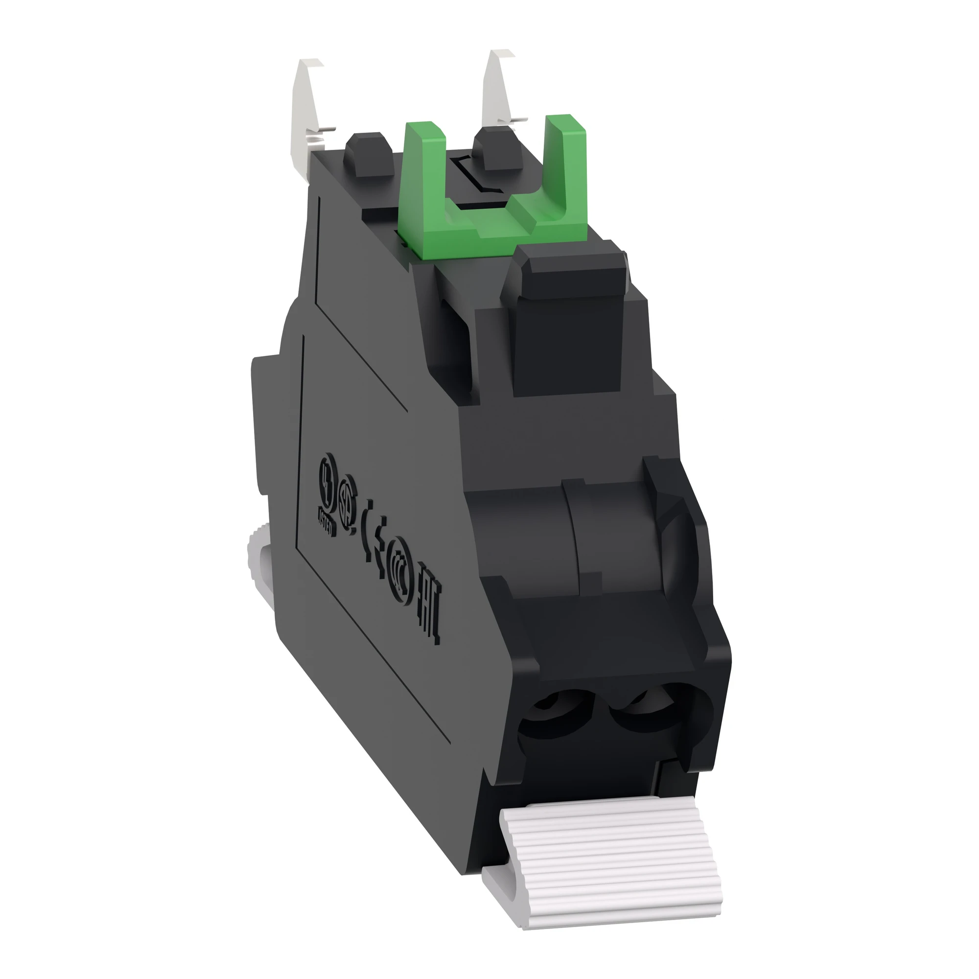 Schneider Electric ZBE1015 Auxiliary switch, contact block, Harmony XB4 and XB5, 22mm, 30mm, spring clamp, 1S (img_005) Schneider Electric ZBE1015 Auxiliary switch, contact block, Harmony XB4 and XB5, 22mm, 30mm, spring clamp, 1S (img_005)