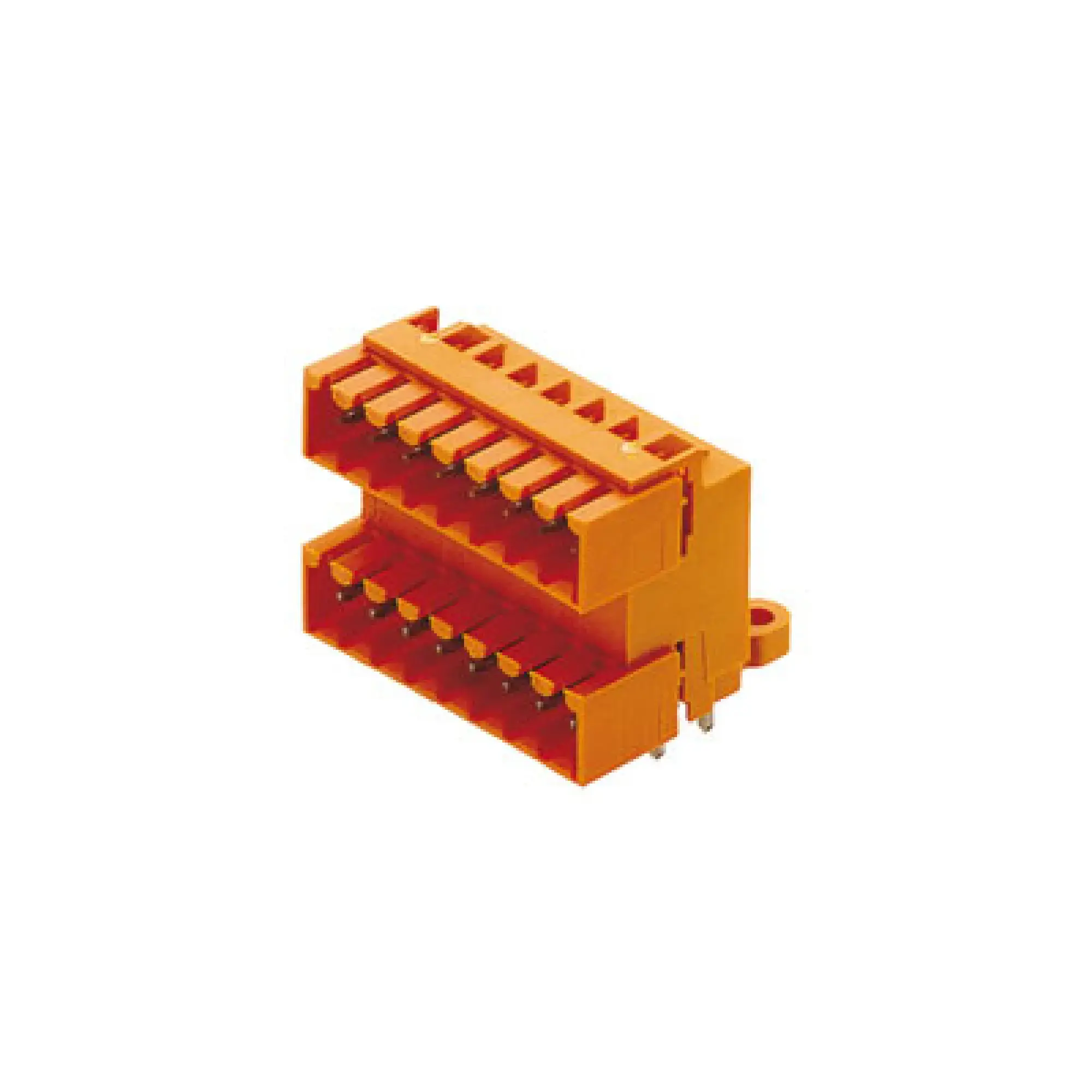 Weidmüller 1633640000 PCB connector (board connection), 160 V, 10.5 A, Pitch in mm: 3.50, Number of poles: 16, THT solder connection, Box (img_001)