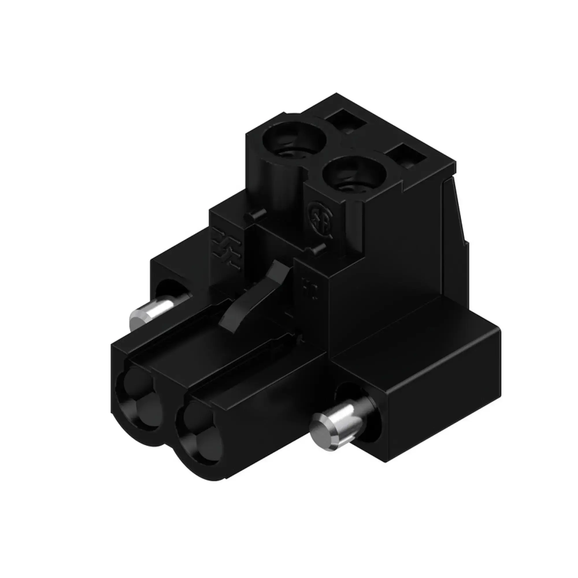 Weidmüller 1956030000 PCB connector (wire connection), 320 V, 23 A, Pitch in mm: 5.00, 4 mm², Number of poles: 2, Clamping yoke connection, Box (img_001) Weidmüller 1956030000 PCB connector (wire connection), 320 V, 23 A, Pitch in mm: 5.00, 4 mm², Number of poles: 2, Clamping yoke connection, Box (img_001)