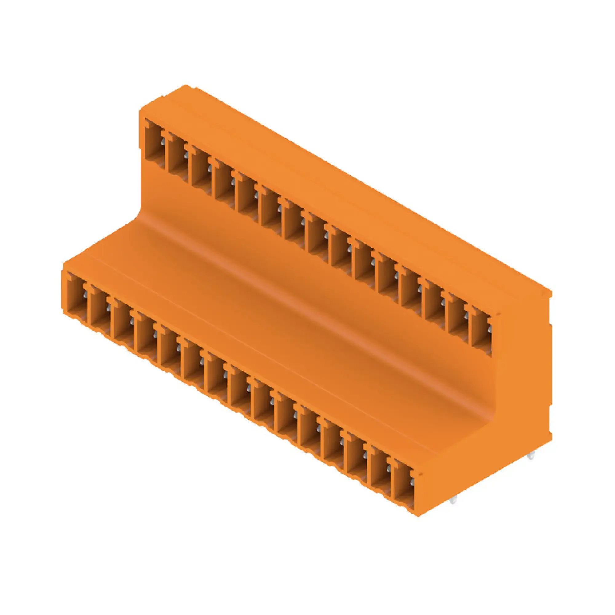 Weidmüller 1032240000 PCB connector (board connection), 160 V, 17.5 A, Pitch in mm: 3.81, Number of poles: 30, THT solder connection, Box (img_001)