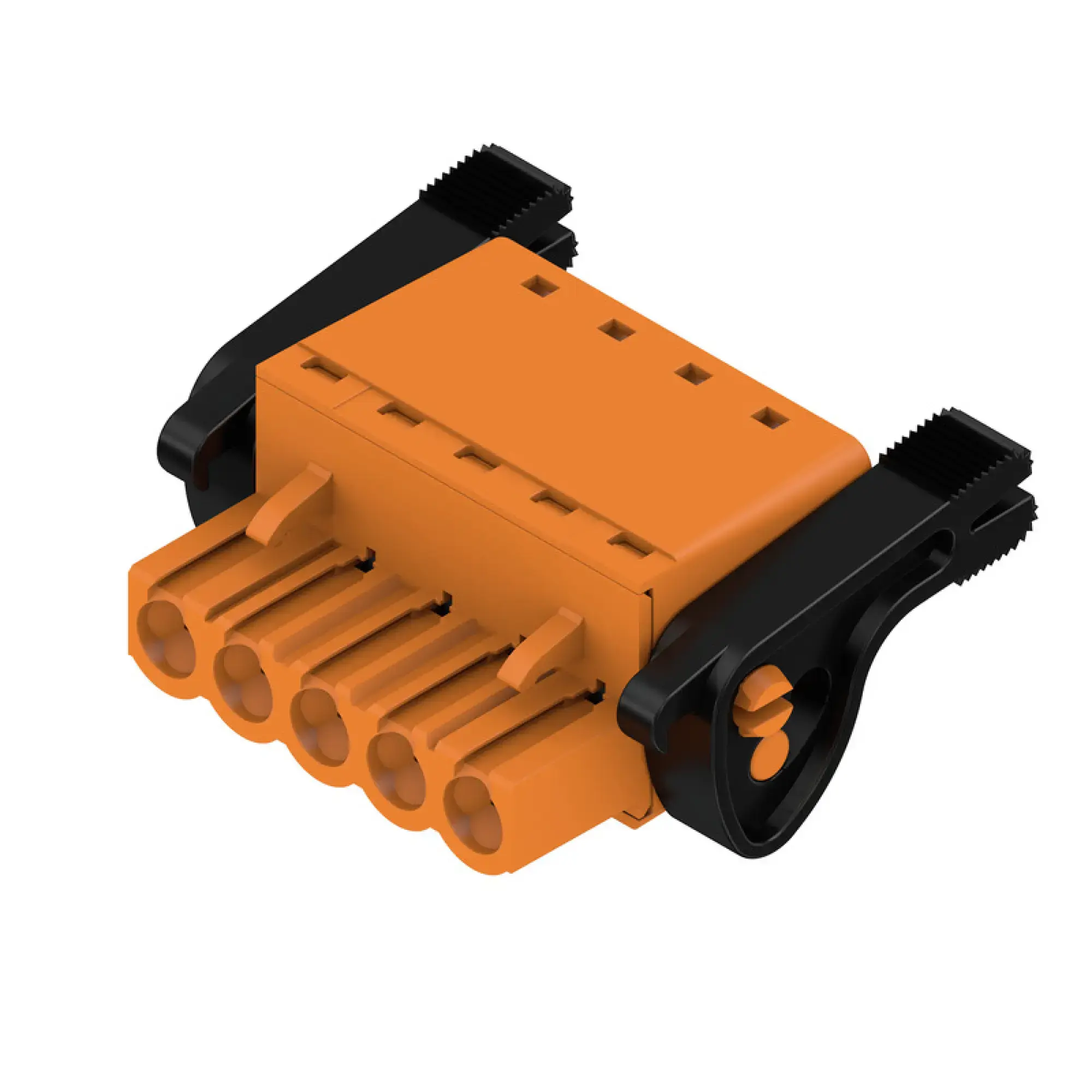 Weidmüller 1016370000 PCB connector (wire connection), 320 V, 23 A, Pitch in mm: 5.00, 3.31 mm², Number of poles: 5, PUSH IN with actuator, Box (img_001)