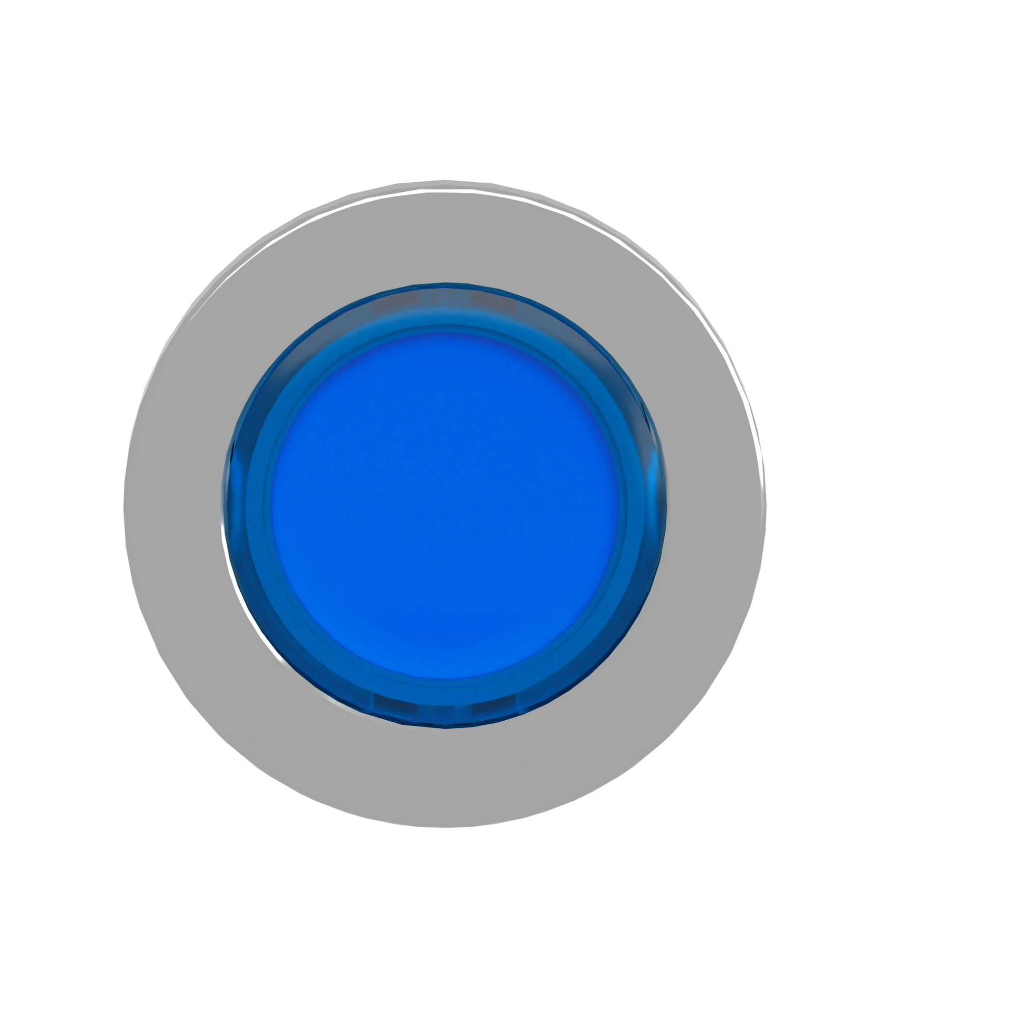Schneider Electric ZB4FA68 Illuminated push button, front element, Harmony XB4F, Metal, 30mm, blue, for universal LED, for insert label (img_004)
