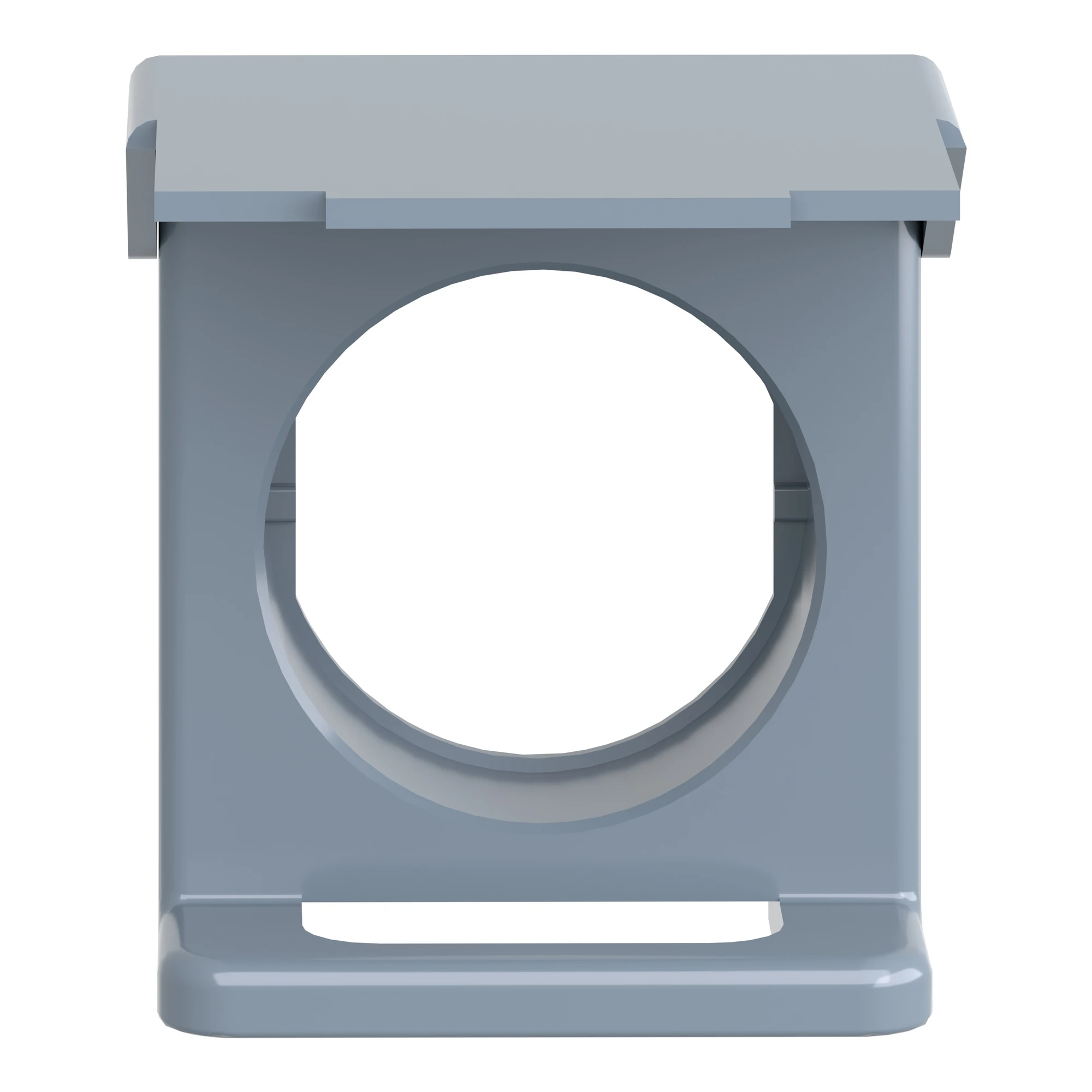 Schneider Electric ZB4BZ66 Locking device for padlock, Harmony XB4, blue, for push button 22mm (img_003)