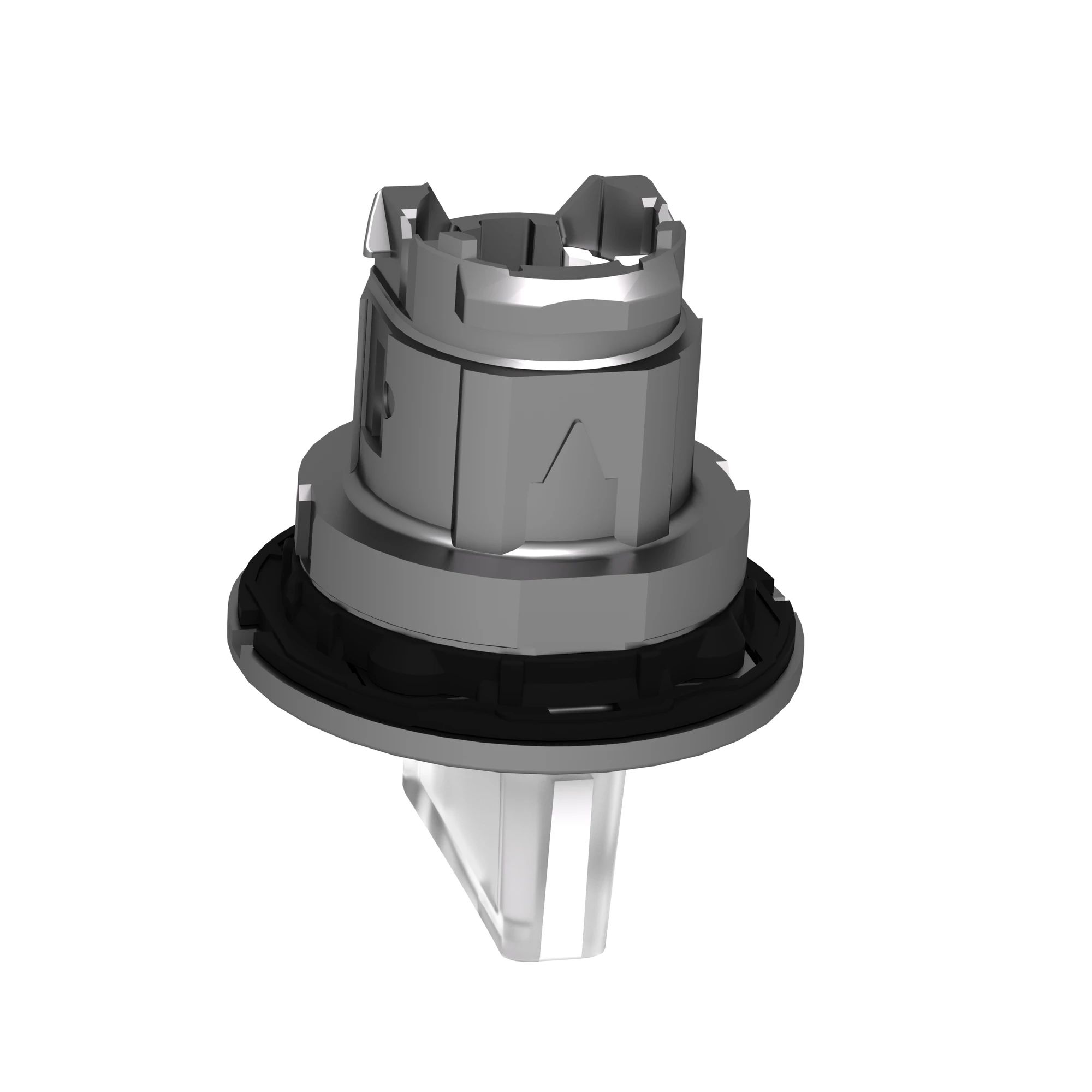 Schneider Electric ZB4FK1513 Illuminated Selector Switch, Front Element, Harmony XB4F, Metal, 30mm, White, for Universal LED, 3 Positions, Center Retained (img_008)