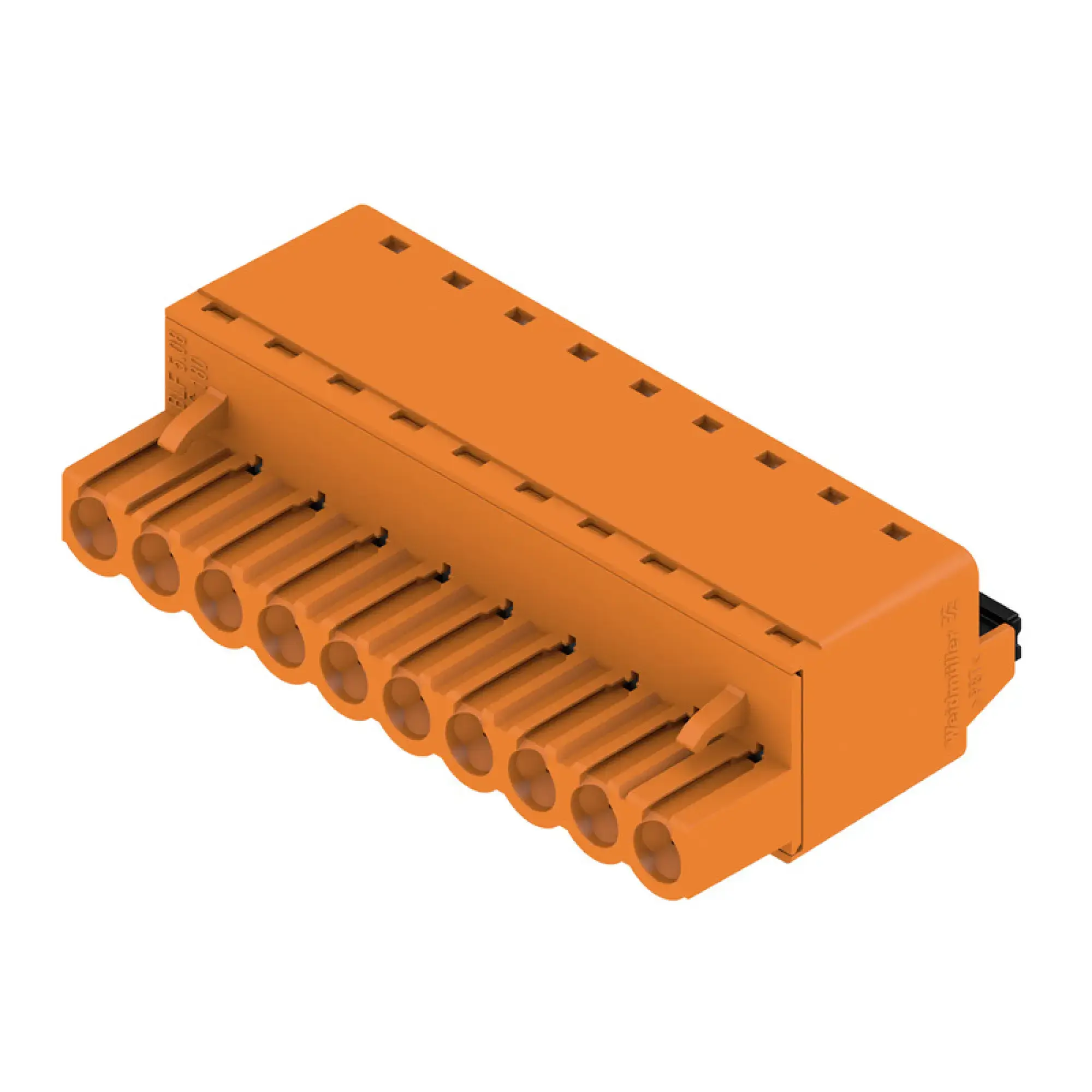 Weidmüller 1013770000 PCB connector (wire connection), 320 V, 24 A, Pitch in mm: 5.08, 3.31 mm², Number of poles: 10, PUSH IN with actuator, Box (img_001)