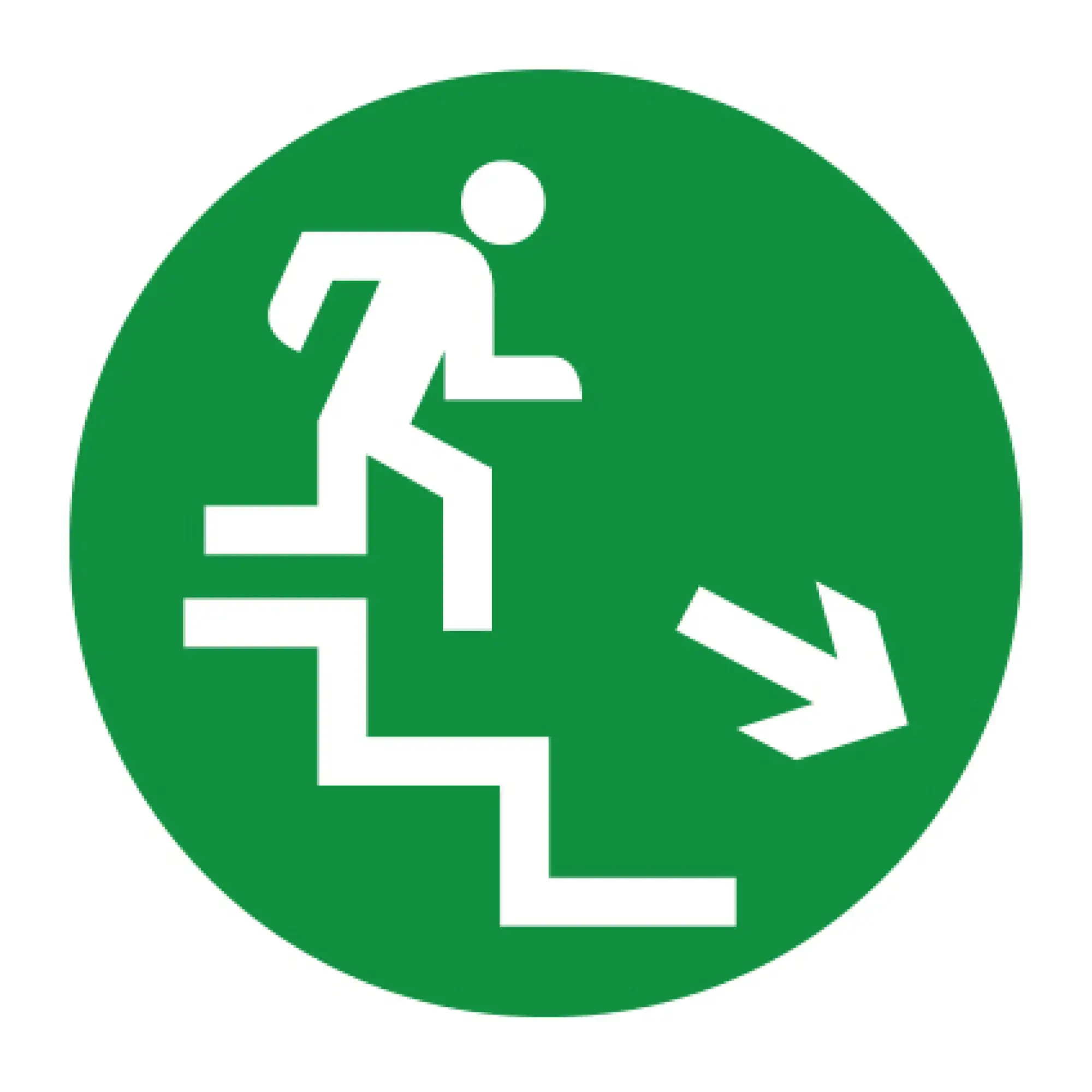 Performance iN Lighting 008354 B/D Rettungsweg nach unten rechts 008354 (img_001)