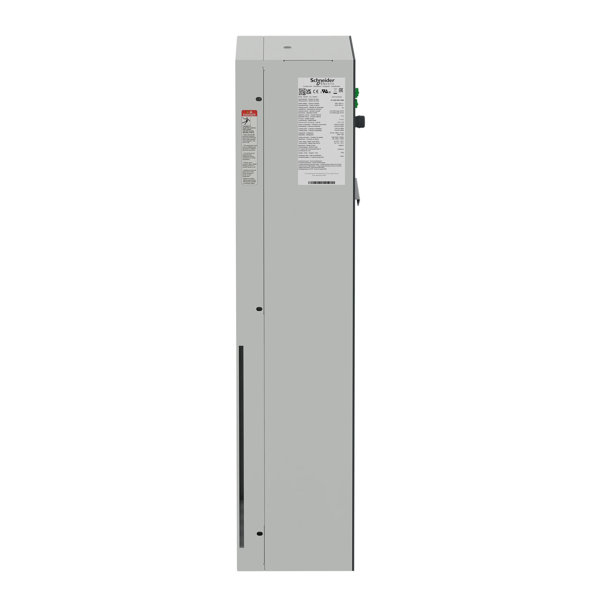 Schneider Electric NSYCU1K2DG Wall-mounted cooling unit, networked, Climasys CU, 1k2W, 230V, 50/60Hz, IP55 (img_006)