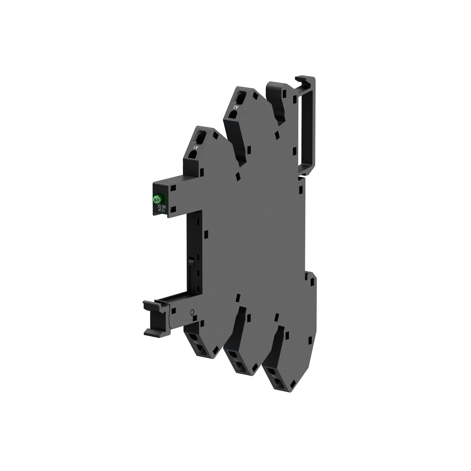 Schneider Electric RSLZRA2 Base for Slim Interface Relay RSL, LED, Spring Clamp, 48/60 VAC/DC (img_002)