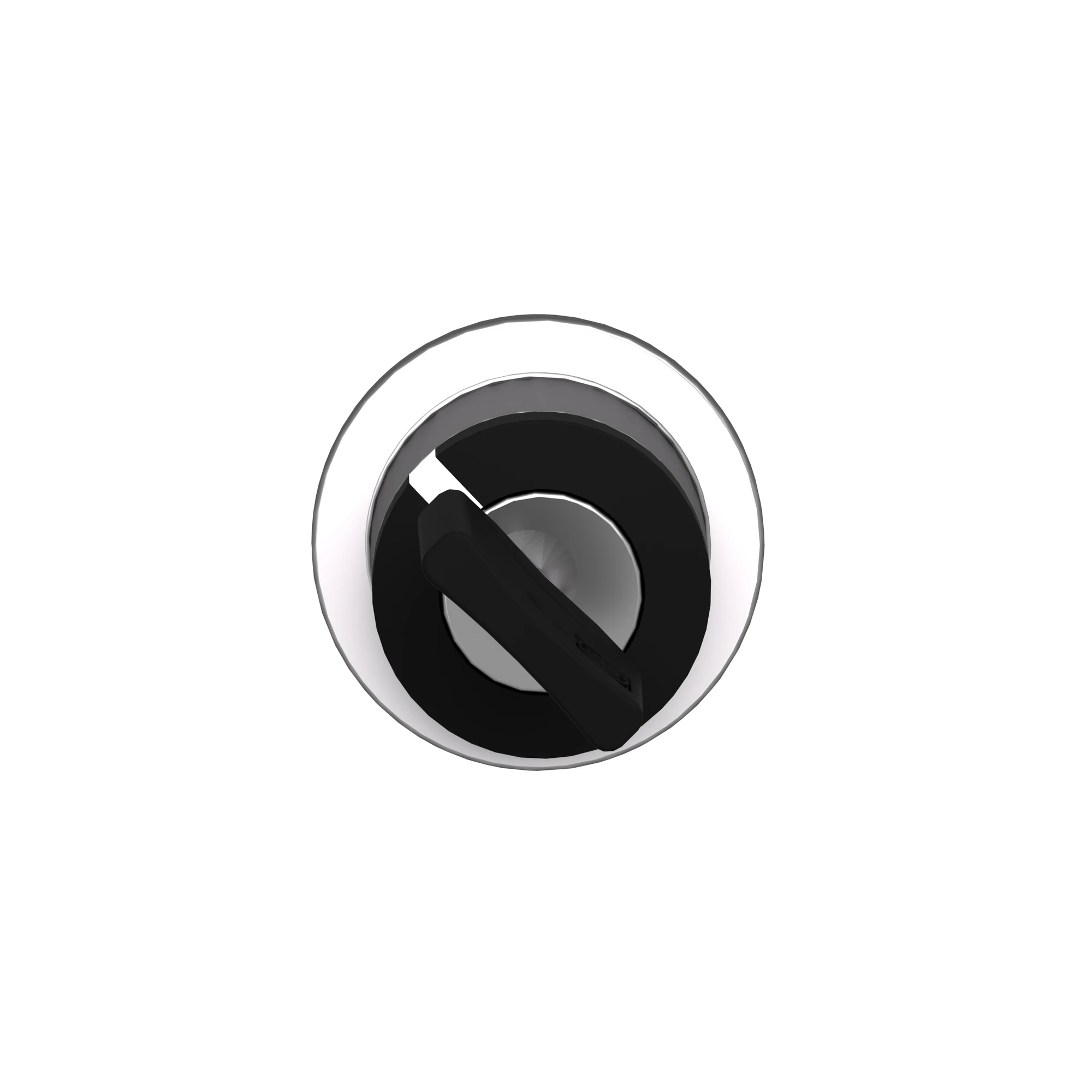 Schneider Electric ZB4FG2 Key switch, front element, Harmony XB4F, metal, 30mm, black, 2 positions, latching (img_004)
