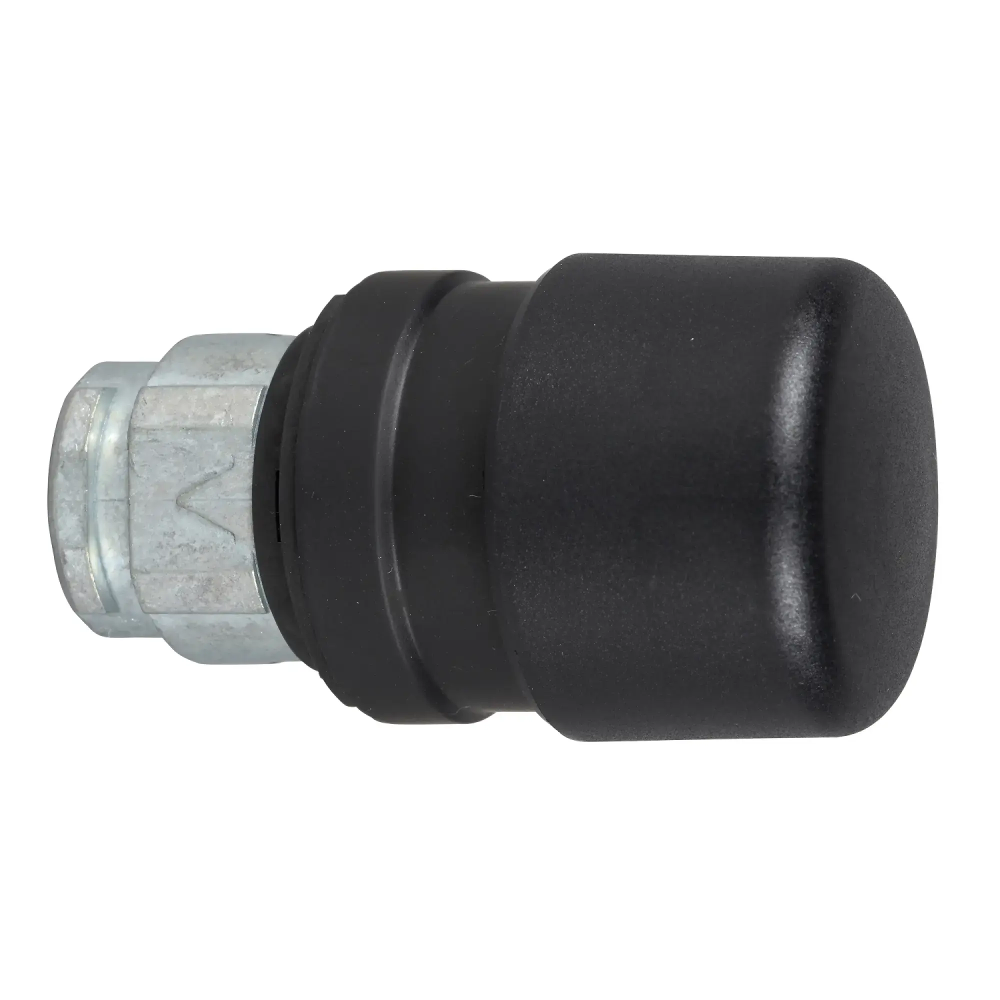 Schneider Electric ZB4BC247 Mushroom Pushbutton, Front Element, Harmony XB4, Metal black, 22mm, black, mushroom 30mm, unlabelled, momentary (img_002)