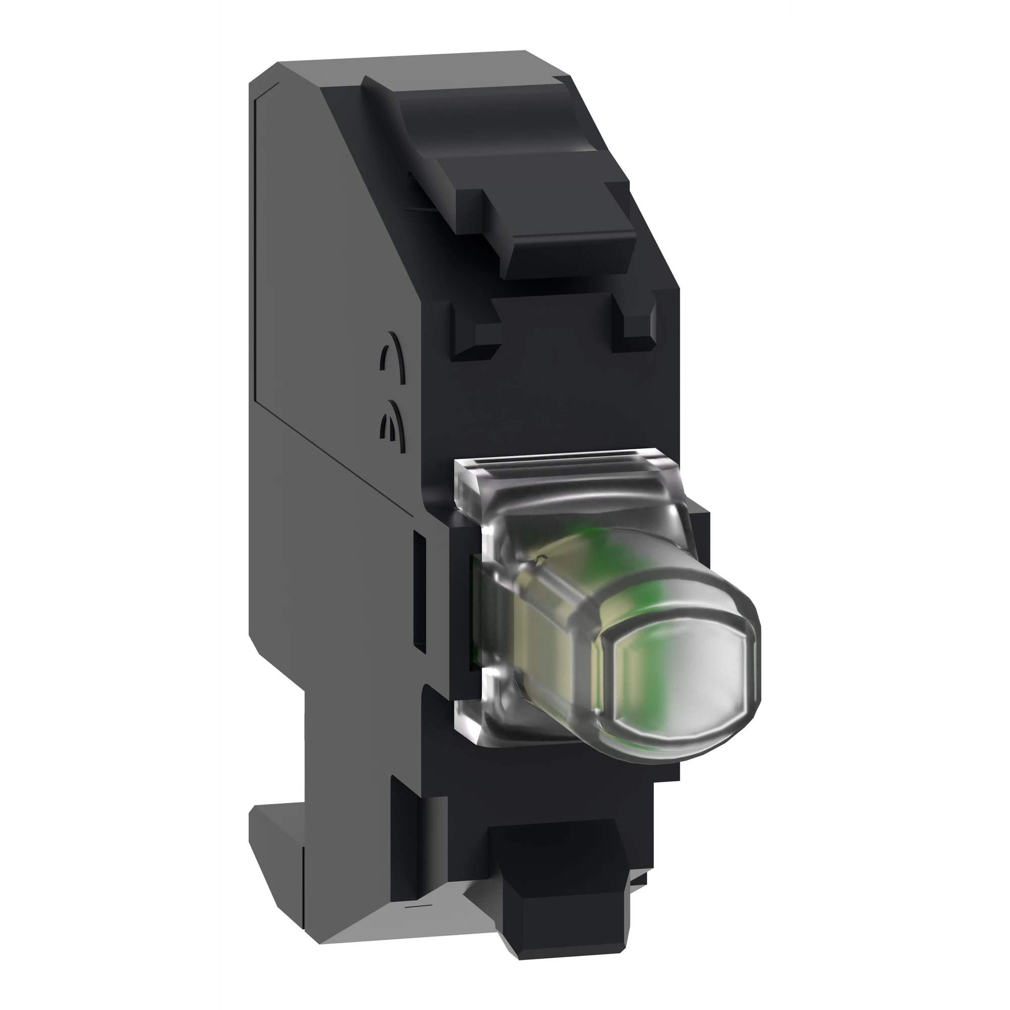 Schneider Electric ZBVG14 Universelles LED-Modul, Harmony XB4 und XB5, 22mm, 30mm, weiß, Steckverbinder, 110-120V AC (img_001)