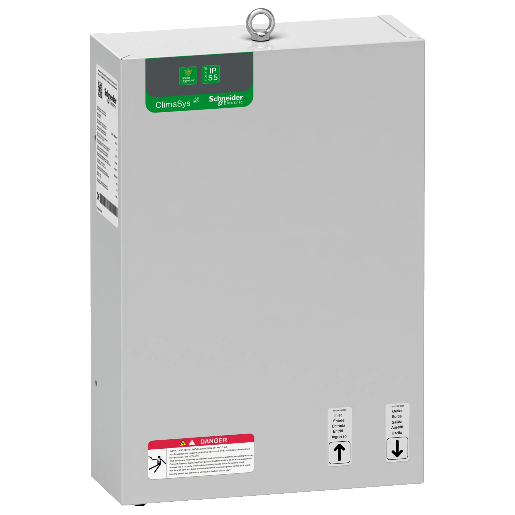 Schneider Electric NSYCEW1K ClimaSys Air/Water Cooling Unit 1000 W Cabinet Sides (img_001)