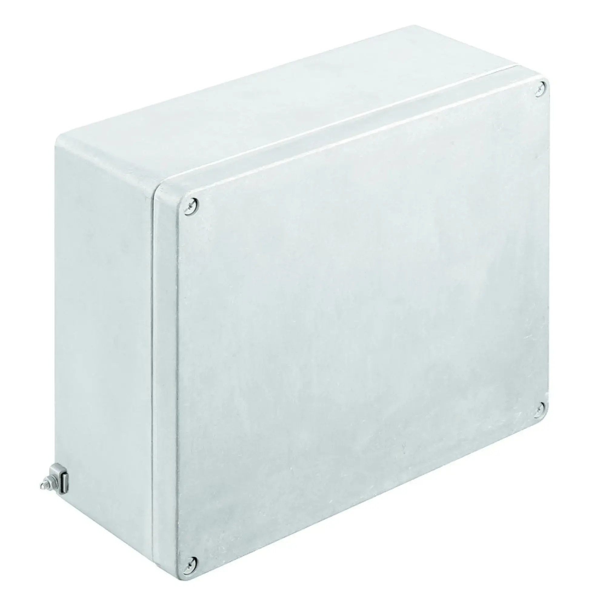 Weidmüller 9526990000 Ex metal housing, 280 x 230 x 111 mm, untreated, Flange plate: No, M6 torx stainless steel screws with slot (img_001)