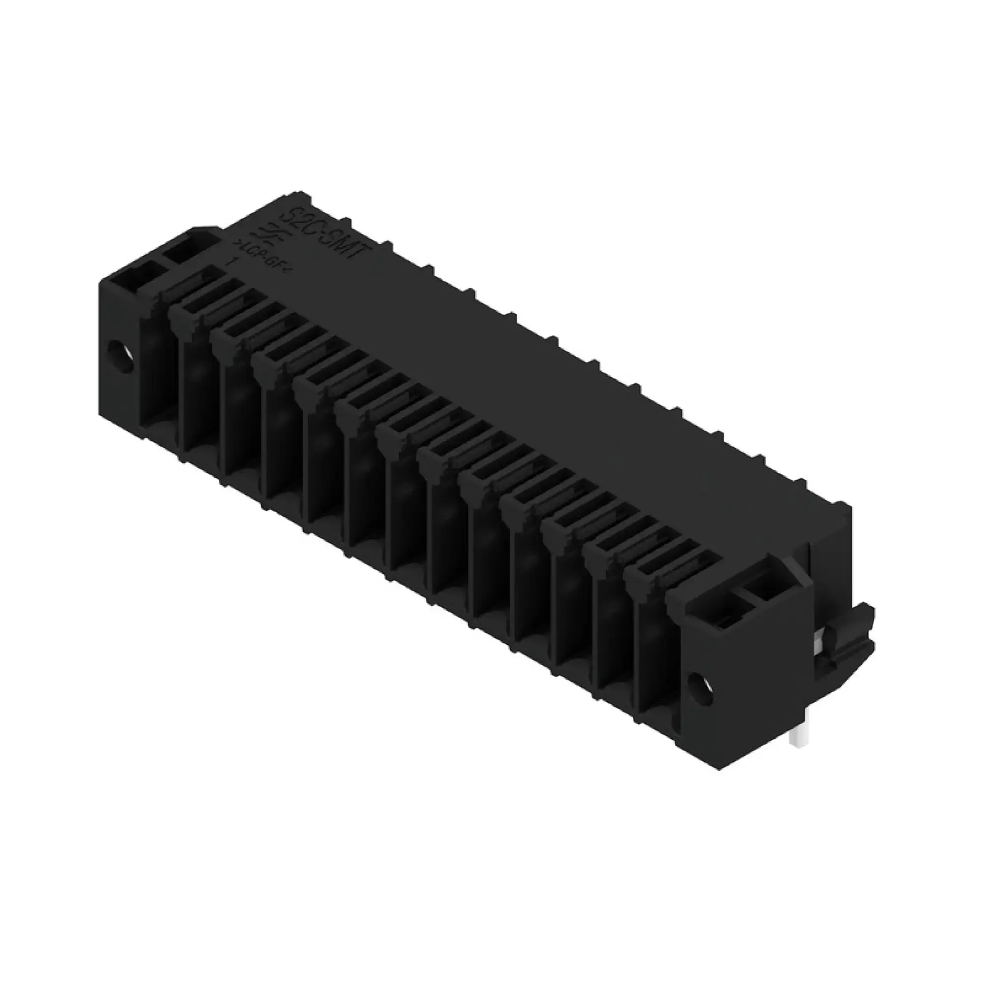 Weidmüller 1289570000 PCB connector (board connection), 160 V, 13.4 A, Pitch in mm: 3.50, Number of poles: 26, THT/THR solder connection, Box (img_001)