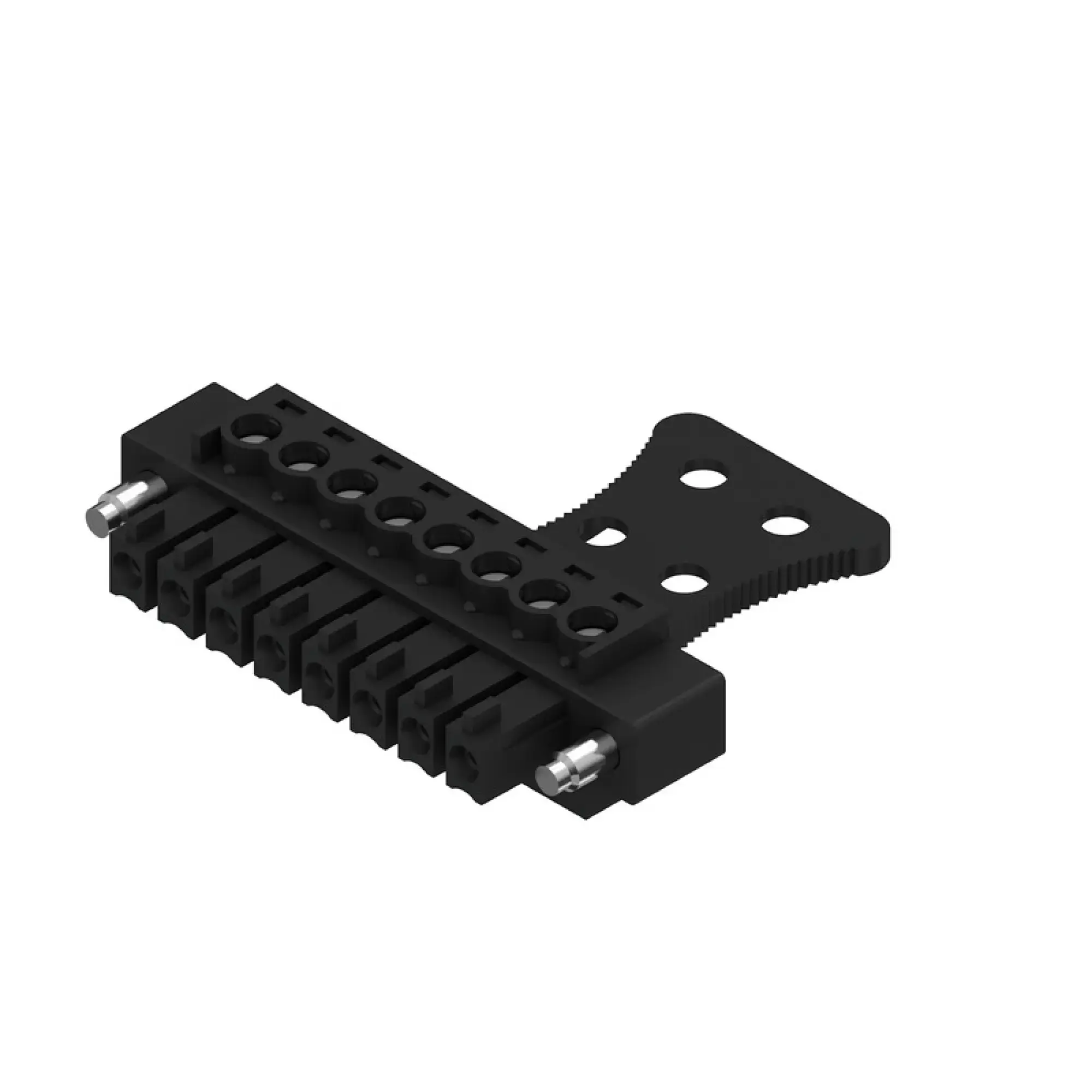 Weidmüller 1941980000 PCB connector (wire connection), 160 V, 17.5 A, Pitch in mm: 3.81, 1.5 mm², Number of poles: 8, Clamping yoke connection, Box (img_001)