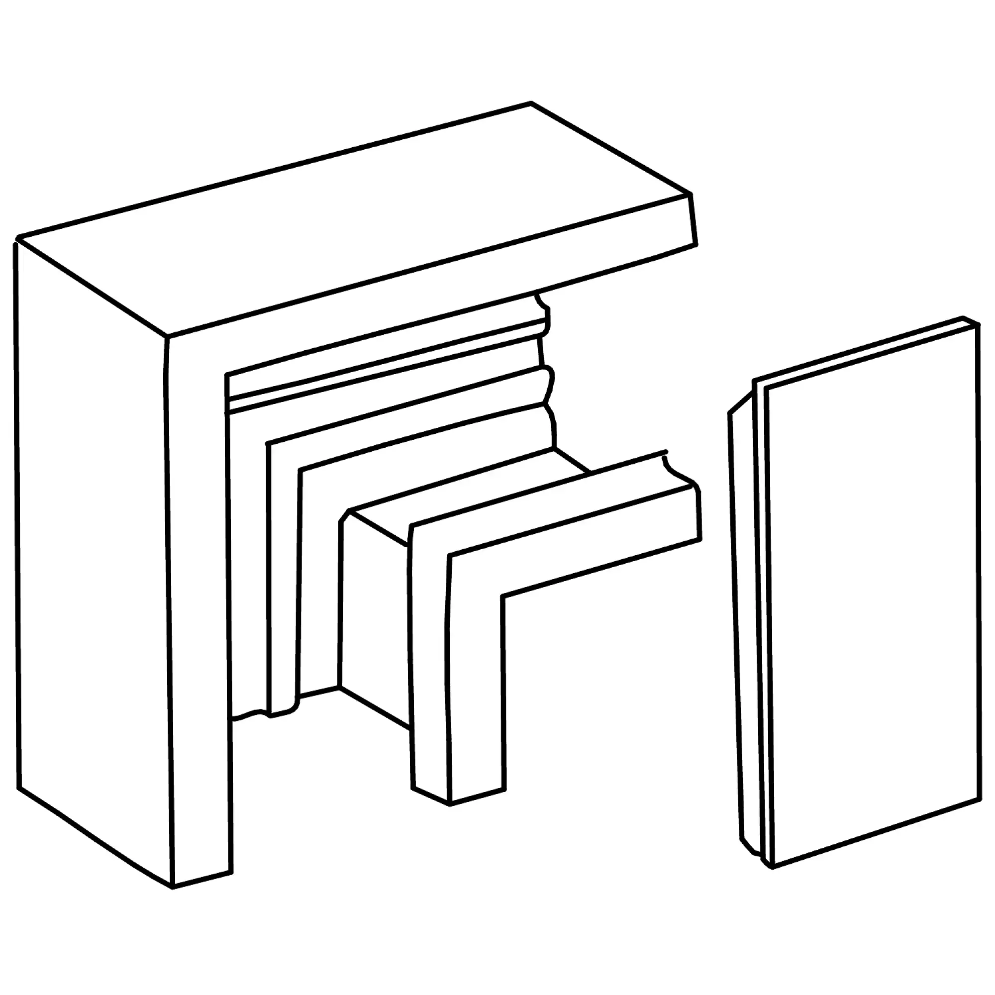 Schneider Electric 5576129 TEK 100/52 Duct Flat Angle with Front Cover RAL9010 PVC Type:TEK-LS 100/52 9010 (img_002)