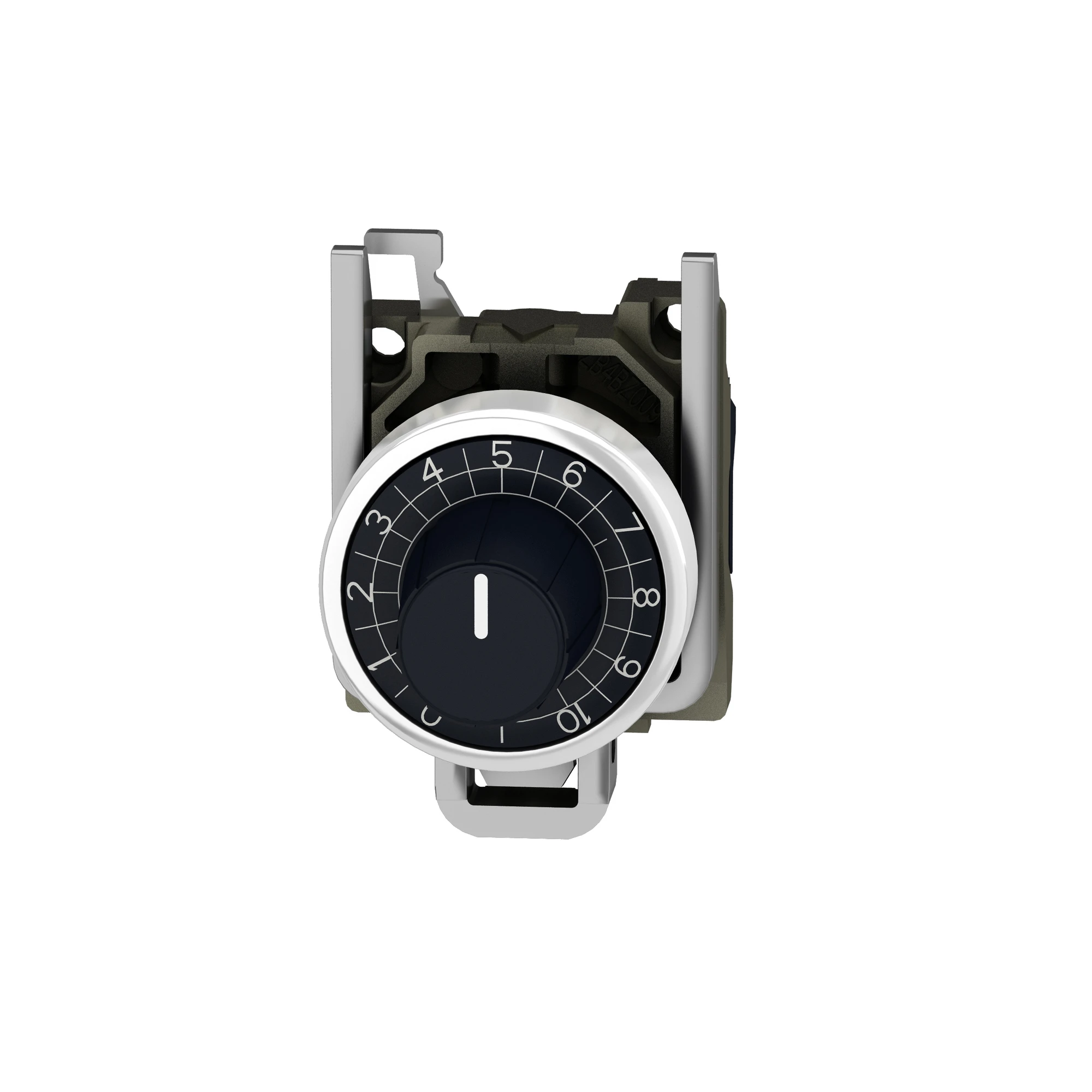 Schneider Electric XB4BD912R47K Potentiometer, Complete Unit, Harmony XB4, Metal, 22mm, Black, Resistance 47K Ohm (img_004)