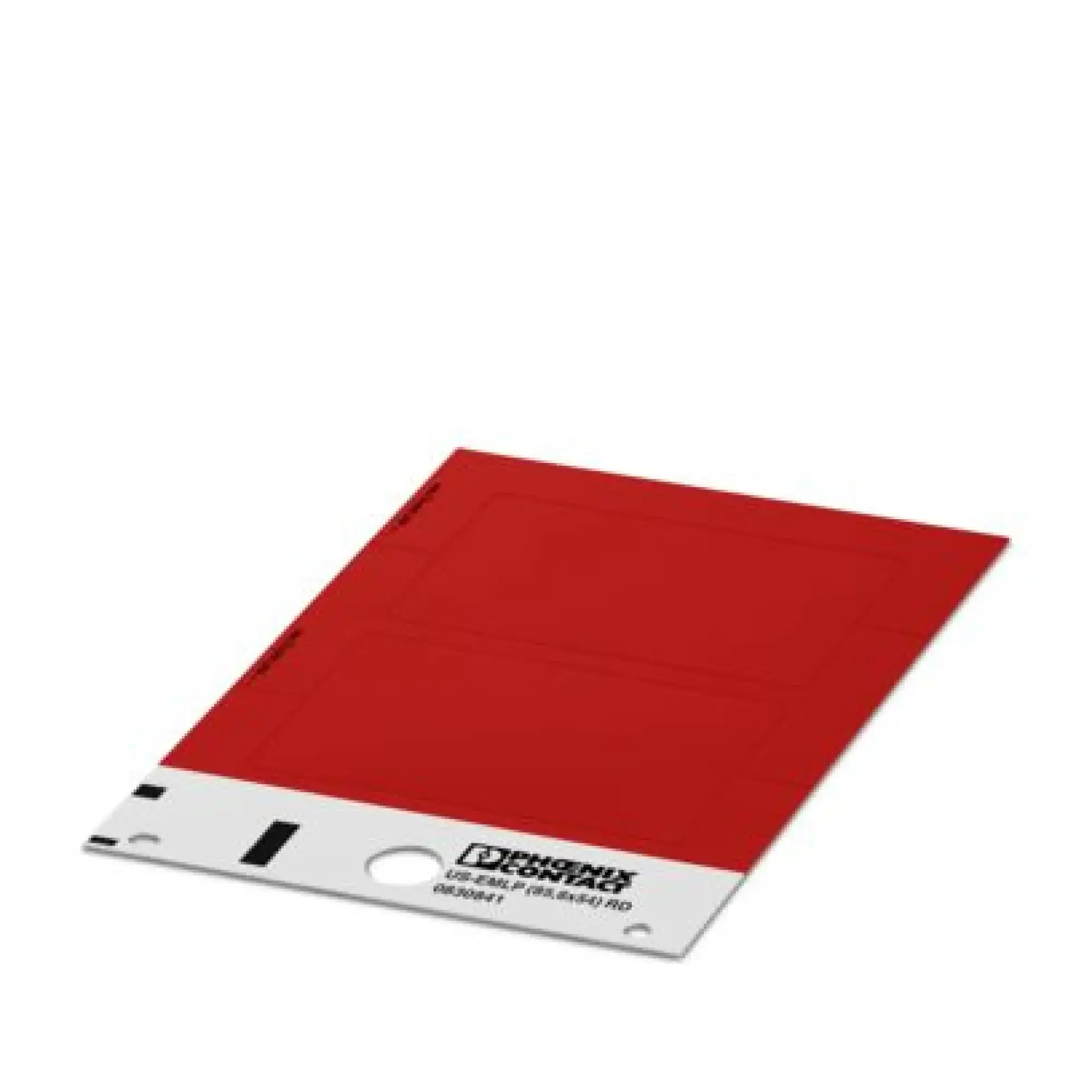 Phoenix Contact 0830850 Plastic label US-EMLP (85,6X54) RD CUS (img_001)