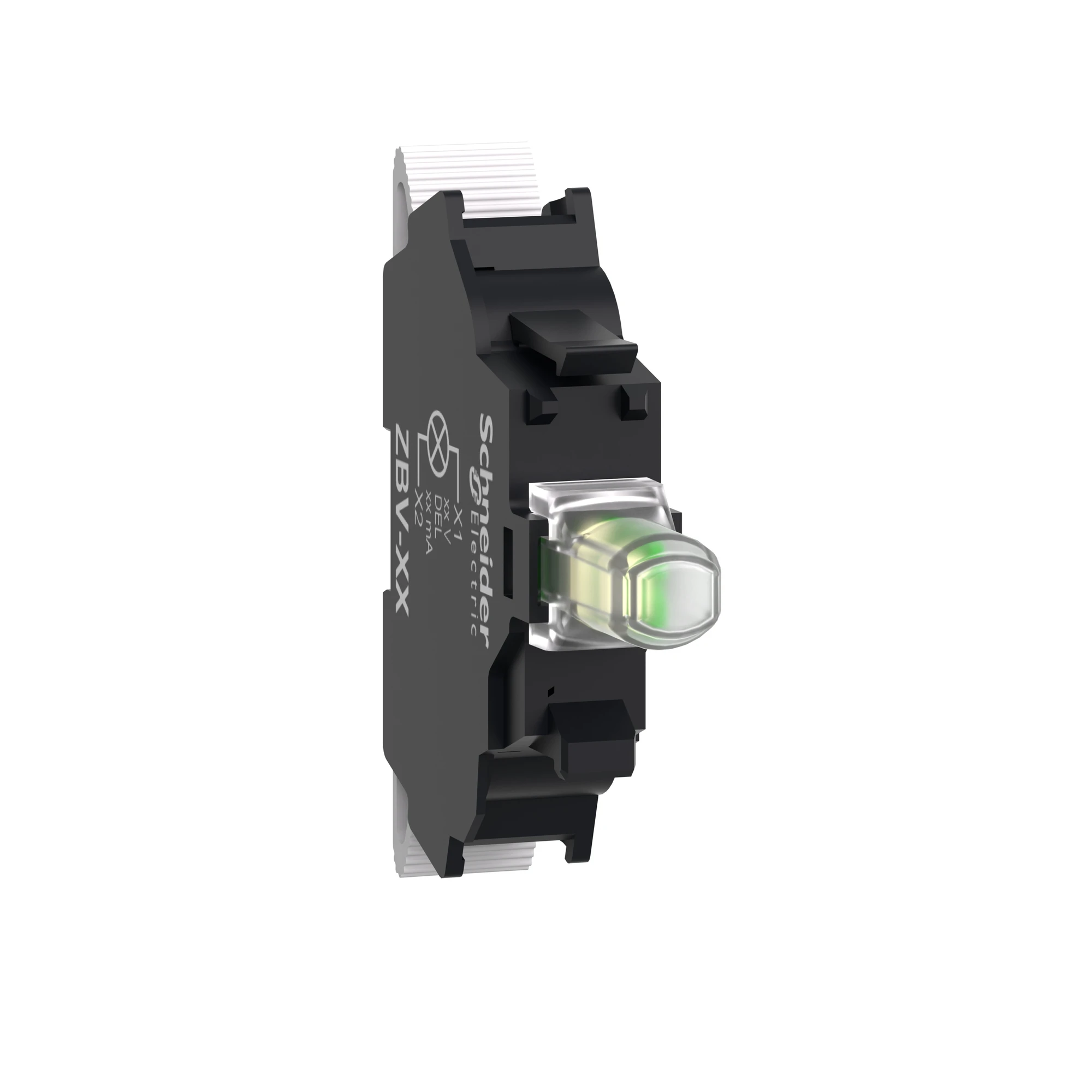 Schneider Electric ZBVB15 Universal LED Module, Harmony XB4 and XB5, 22mm, 30mm, white, Spring Clamp, 24V ACDC (img_003)