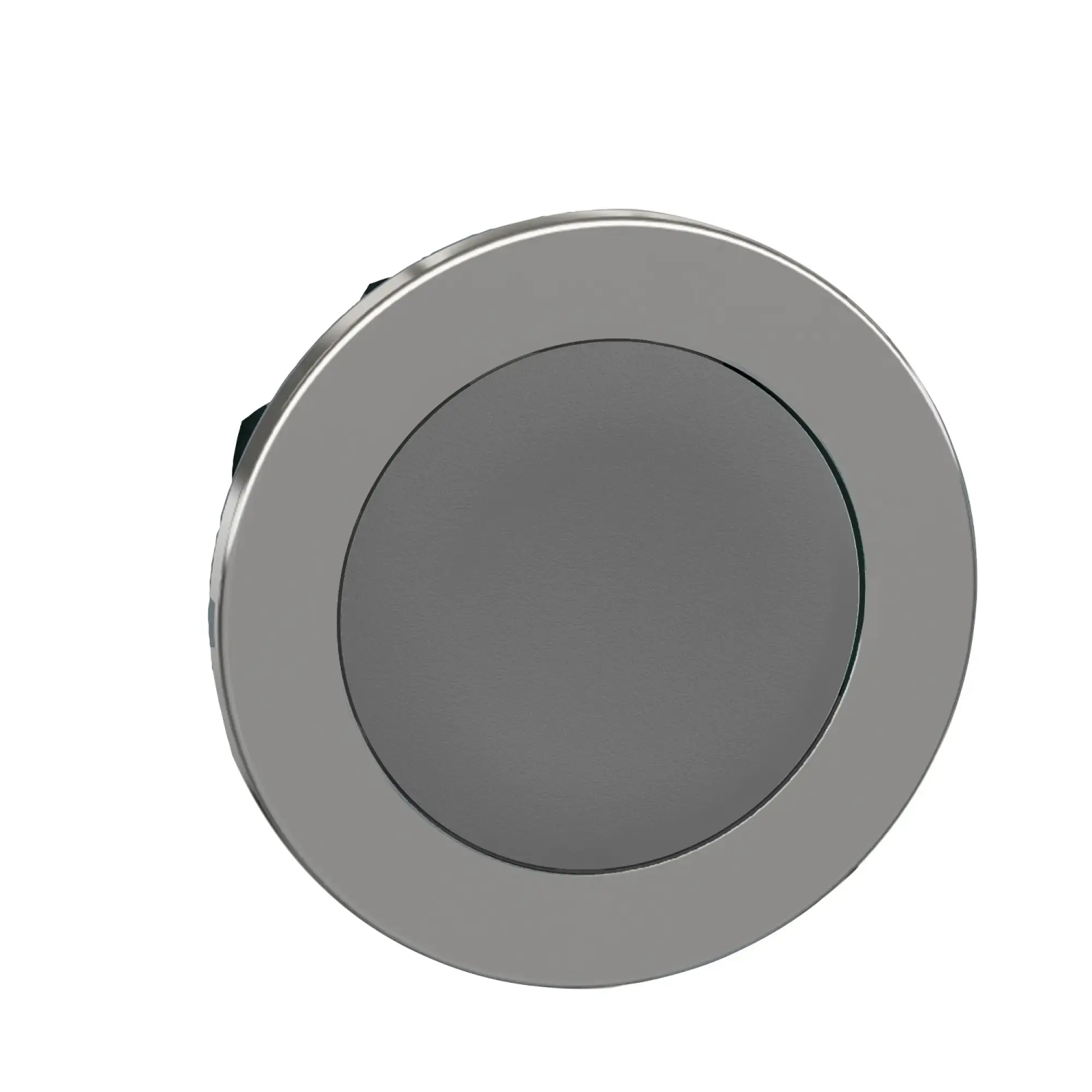 Schneider Electric ZB4FA8 Push-button, front element, Harmony XB4F, metal, 30mm, yellow, unlabeled, momentary (img_002)