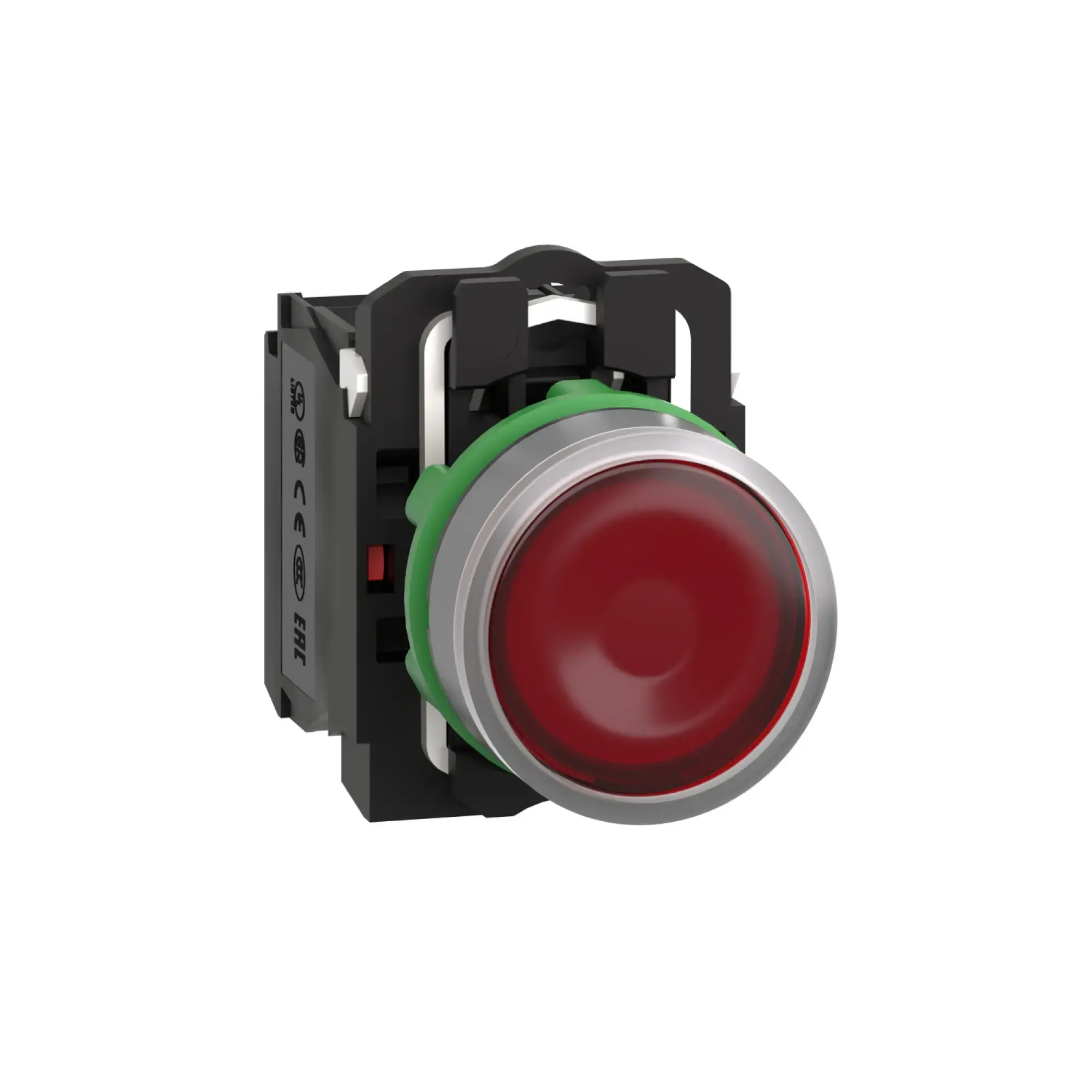 Schneider Electric XB5AW34B5C0 Illuminated Push Button, Harmony XB5, Plastic, light gray, red, 22mm, universal LED, smooth dome, 1NC + 1NO, 24V ACDC (img_001) Schneider Electric XB5AW34B5C0 Illuminated Push Button, Harmony XB5, Plastic, light gray, red, 22mm, universal LED, smooth dome, 1NC + 1NO, 24V ACDC (img_001)