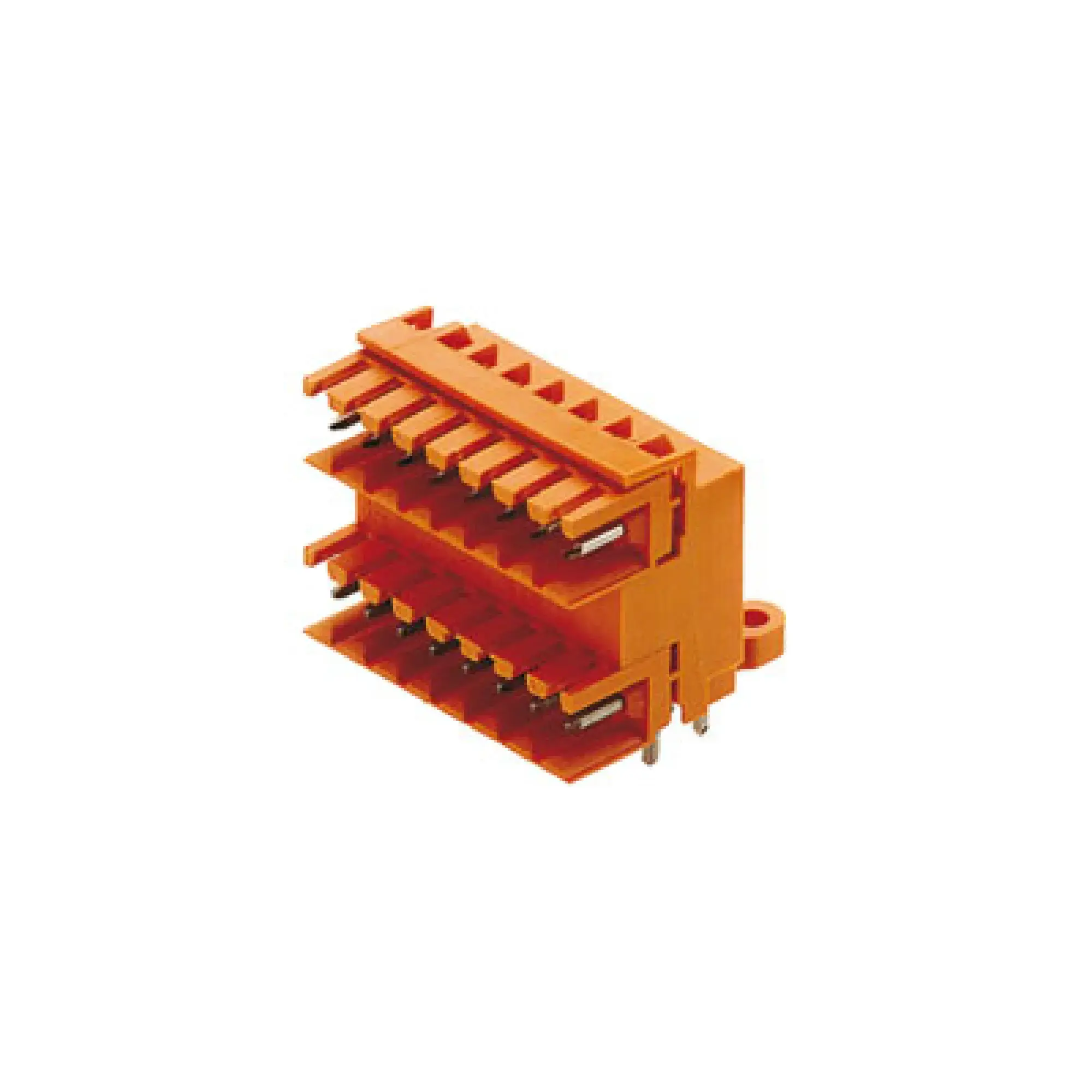 Weidmüller 1633410000 PCB connector (board connection), 160 V, 10.5 A, Pitch in mm: 3.50, Number of poles: 16, THT solder connection, Box (img_001)