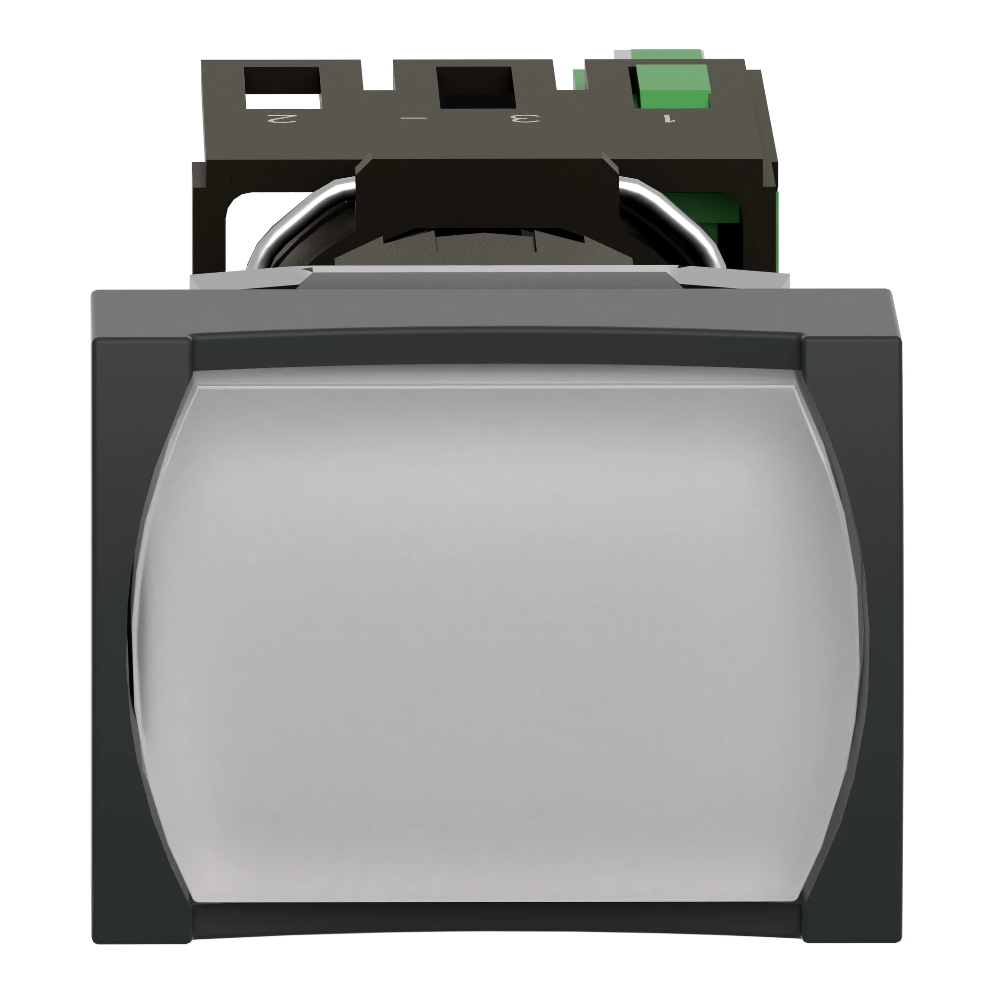Schneider Electric XB6DW1B1B Illuminated push-button switch, white Ø 16, flat, non-latching, 24 V, 1NO (img_005)