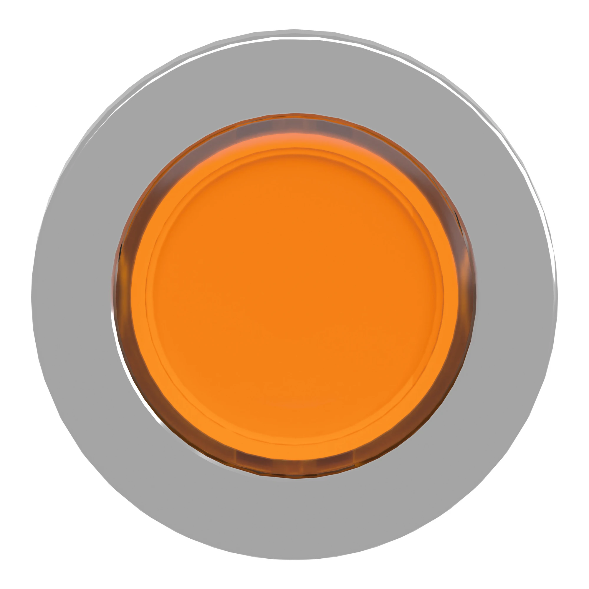 Schneider Electric ZB4FW353 Illuminated push-button, front element, Harmony XB4F, metal, 30mm, orange, unlabeled, momentary, for universal LED (img_006)