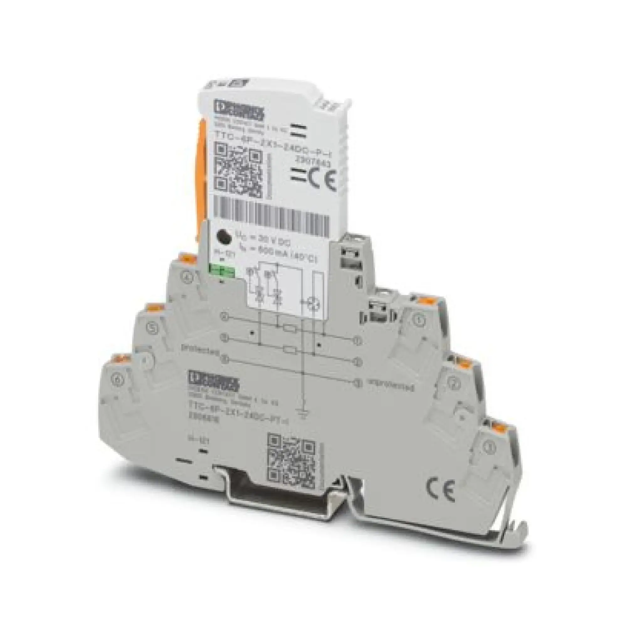 Phoenix Contact 2906816 Surge protection device TTC-6P-2X1-24DC-PT-I (img_001)