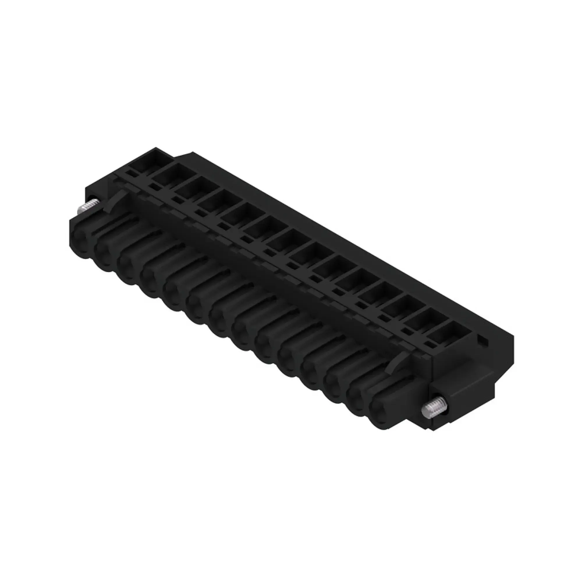 Weidmüller 1959630000 PCB connector (wire connection), 320 V, 23 A, Pitch in mm: 5.00, 4 mm², Number of poles: 14, Clamping yoke connection, Box (img_001)