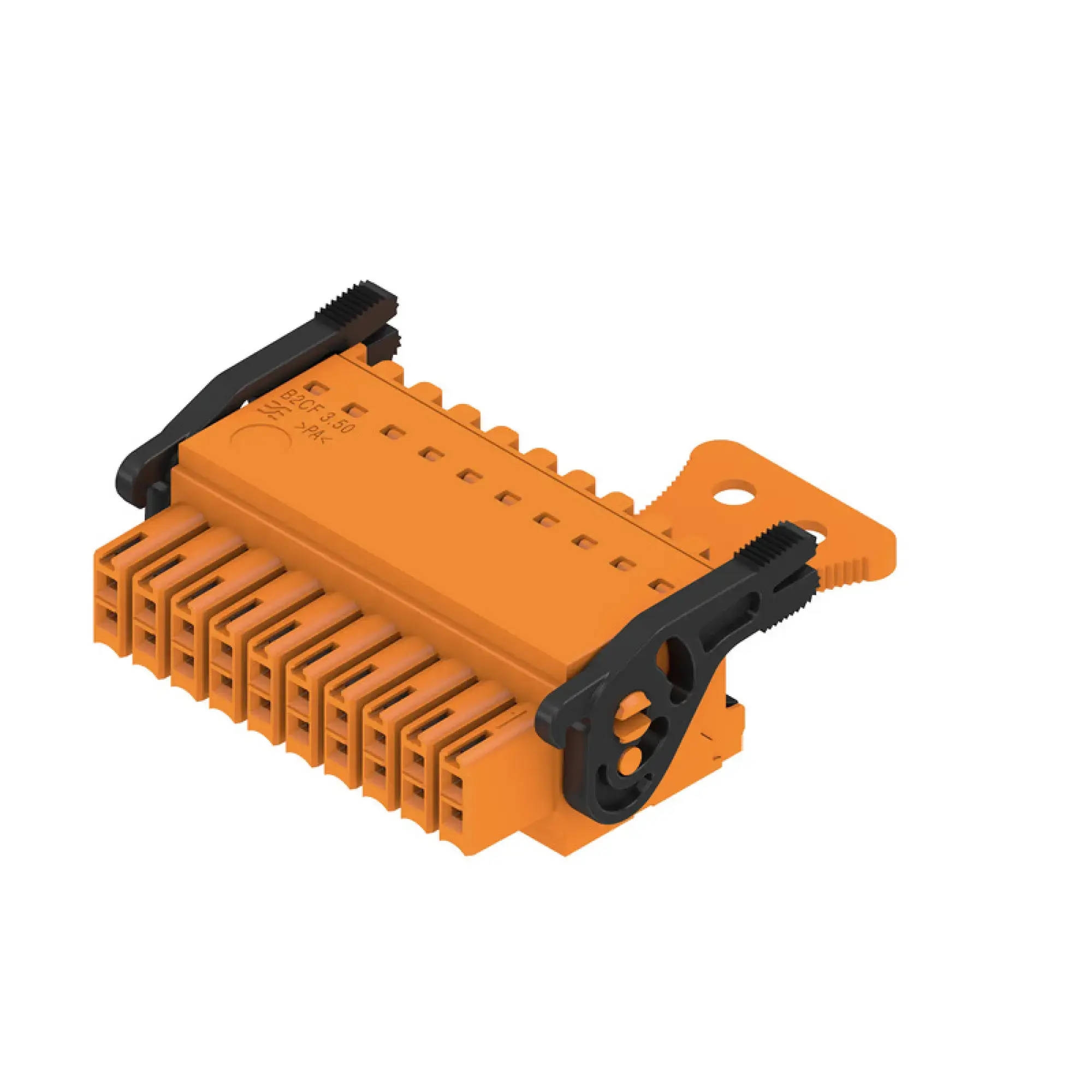 Weidmüller 2054600000 PCB connector (wire connection), 160 V, 13.4 A, Pitch in mm: 3.50, 1.5 mm², Number of poles: 20, PUSH IN with actuator, Box (img_001)