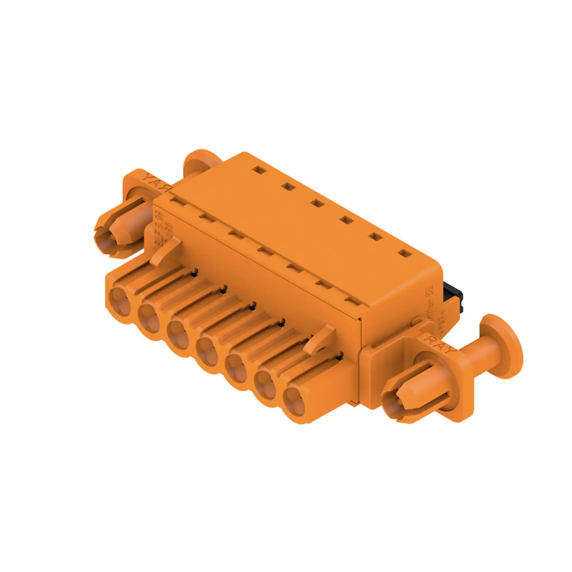 Weidmüller 1353290000 PCB connector (wire connection), 320 V, 24 A, Pitch in mm: 5.08, 3.31 mm², Number of poles: 7, PUSH IN with actuator, Box (img_001) Weidmüller 1353290000 PCB connector (wire connection), 320 V, 24 A, Pitch in mm: 5.08, 3.31 mm², Number of poles: 7, PUSH IN with actuator, Box (img_001)