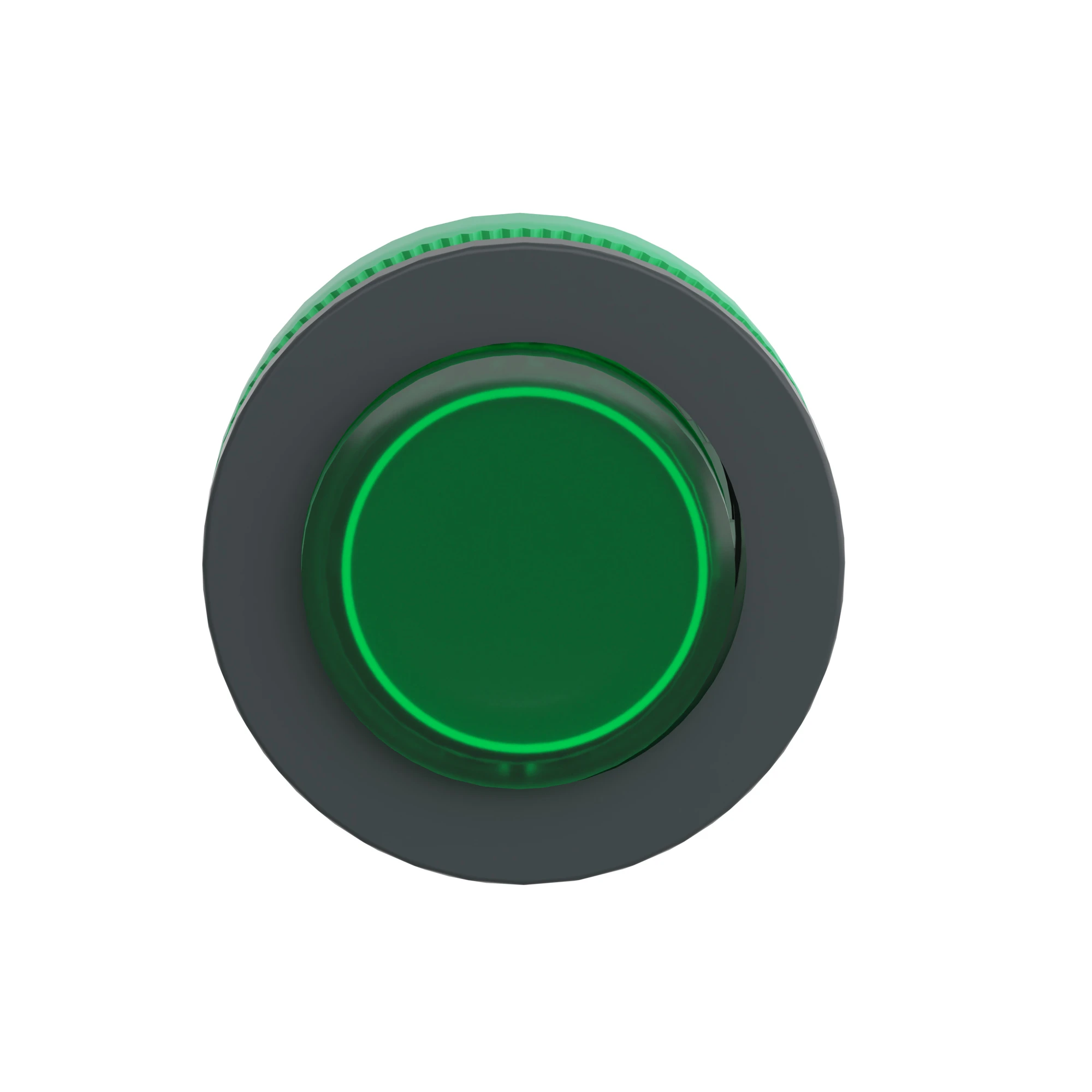 Schneider Electric ZB5FW133 Illuminated Pushbutton, Front Element, Harmony XB5F, Plastic, 30mm, Green, Projecting, for Universal LED (img_005)